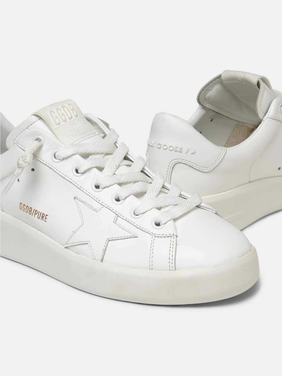 Golden goose hot sale clean white