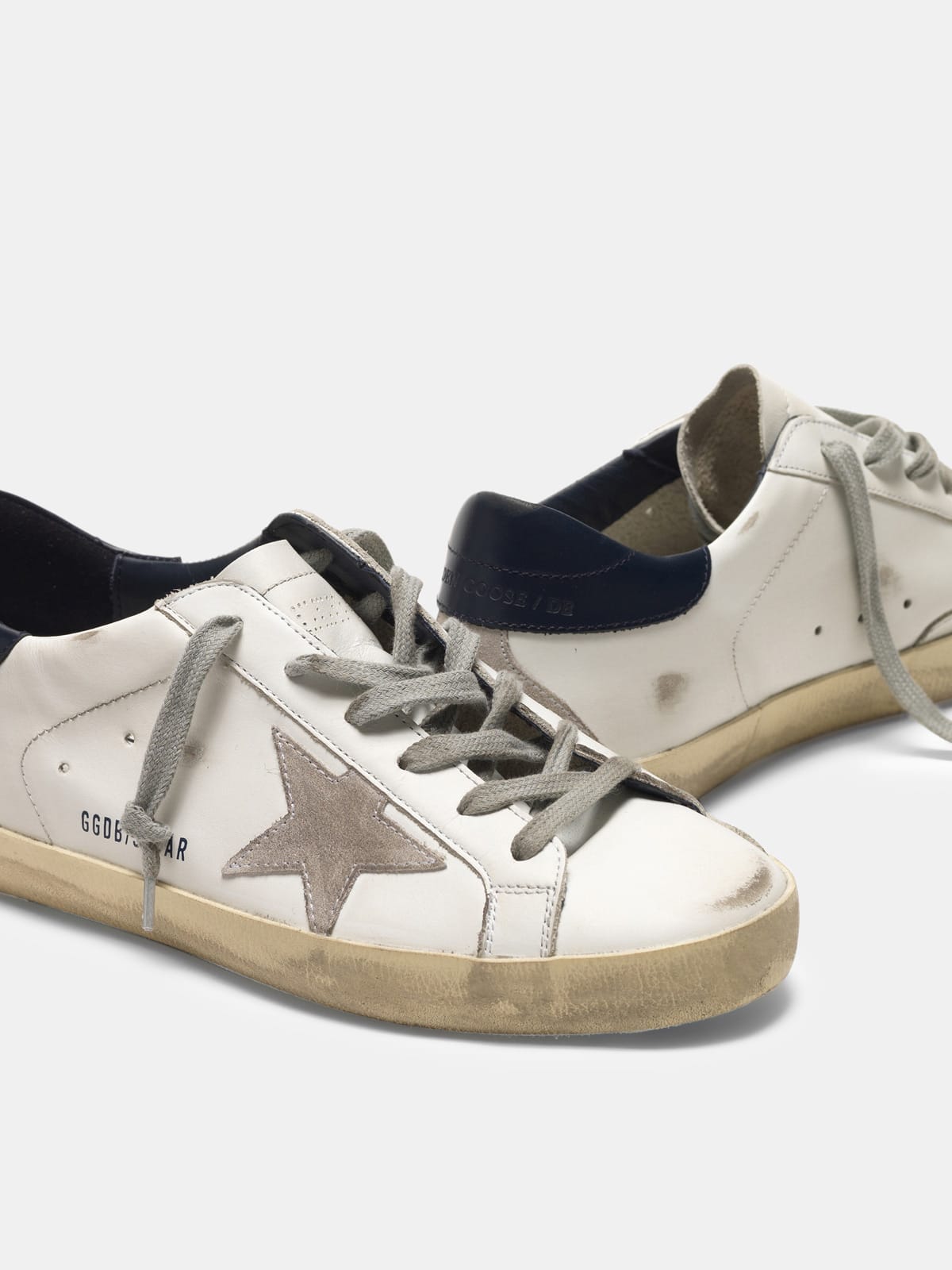 Golden goose blue on sale suede