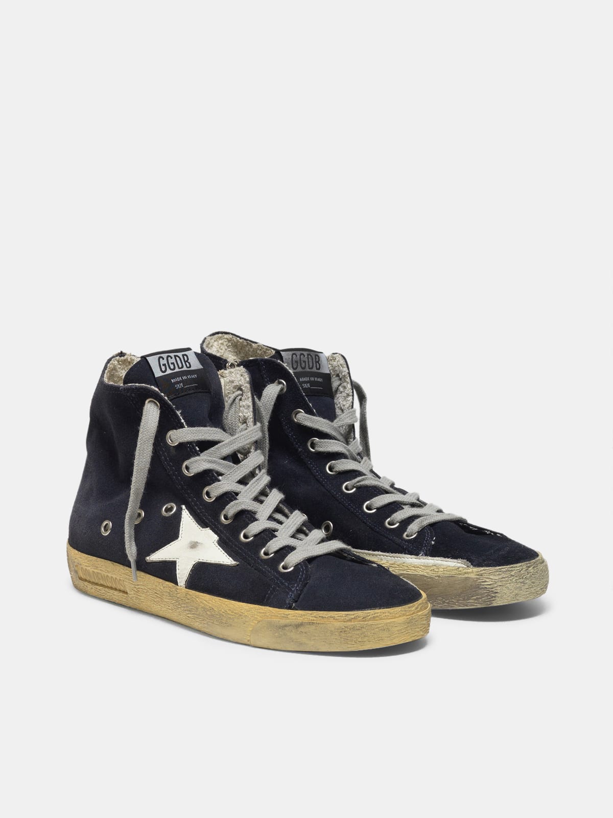 Francy sneakers in suede with leather star