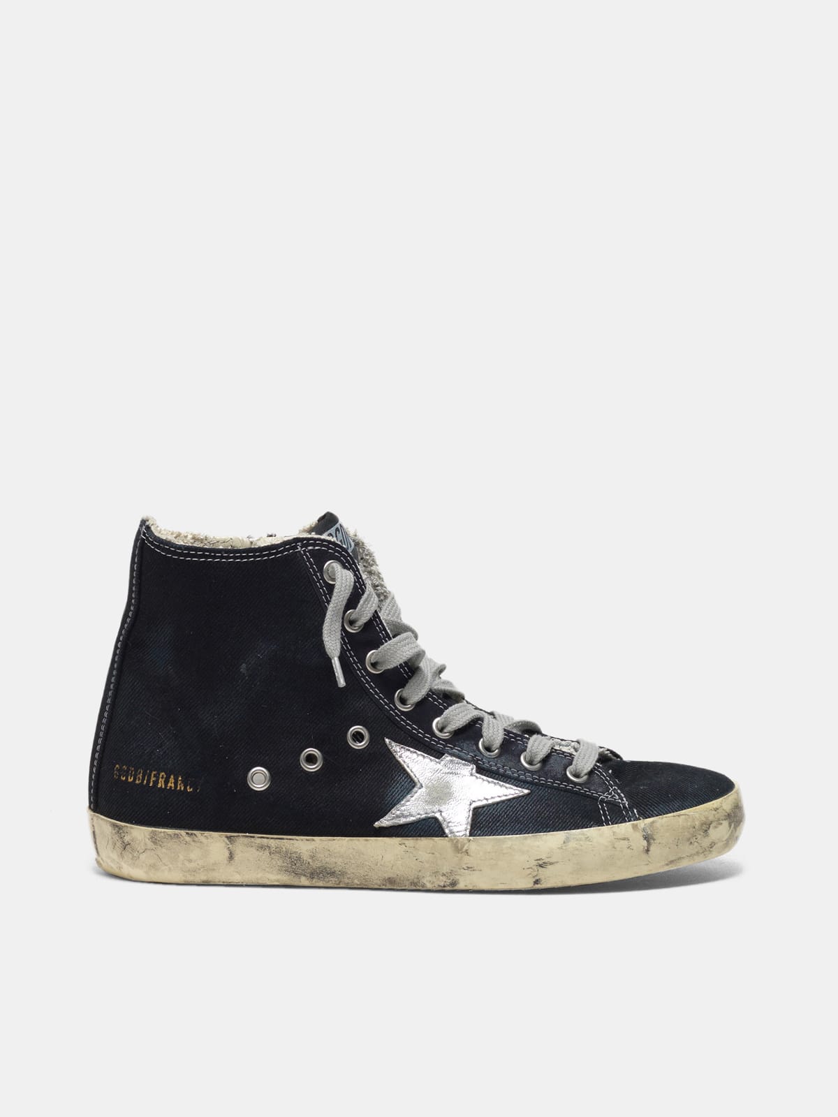 Francy sneakers in canvas with laminated star | Golden Goose