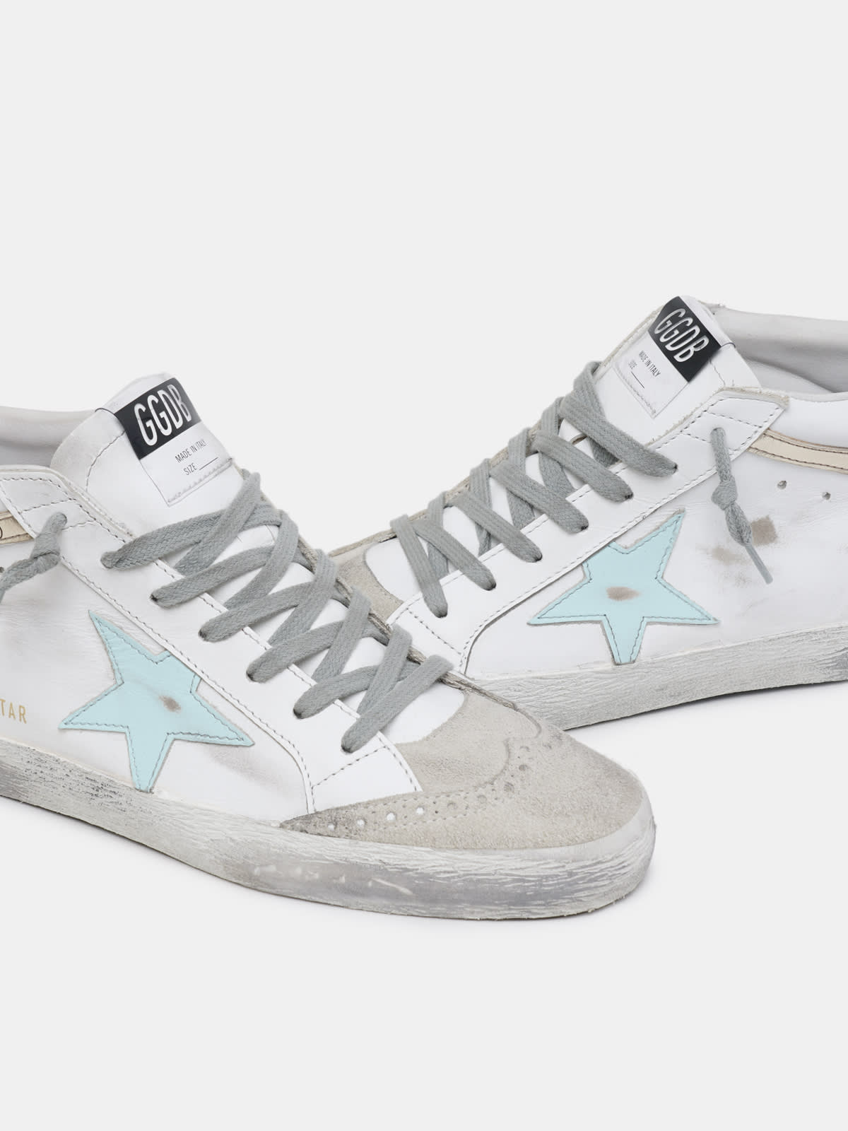 Golden goose best sale mid star grey