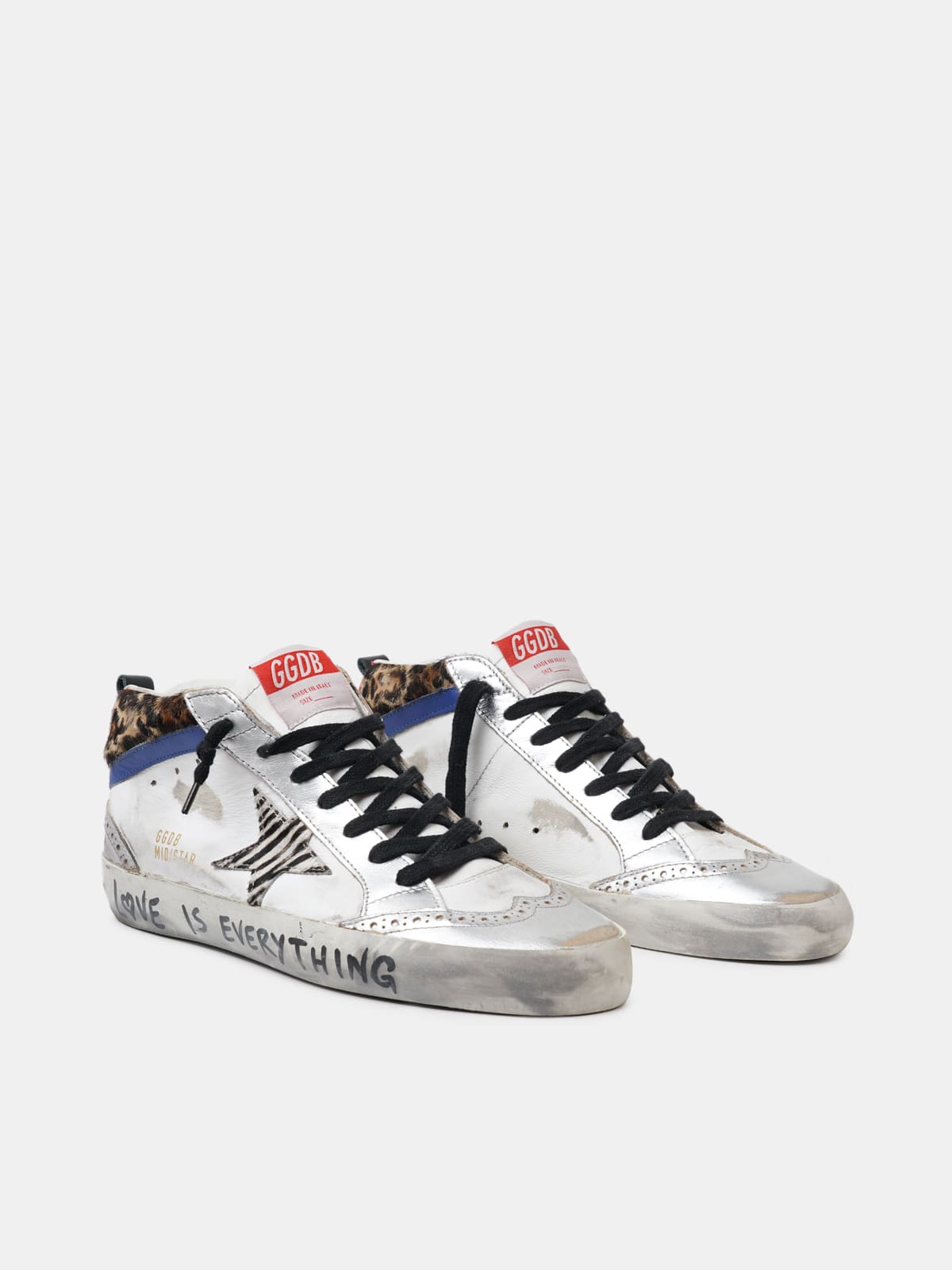 Golden goose clearance sneakers cheetah