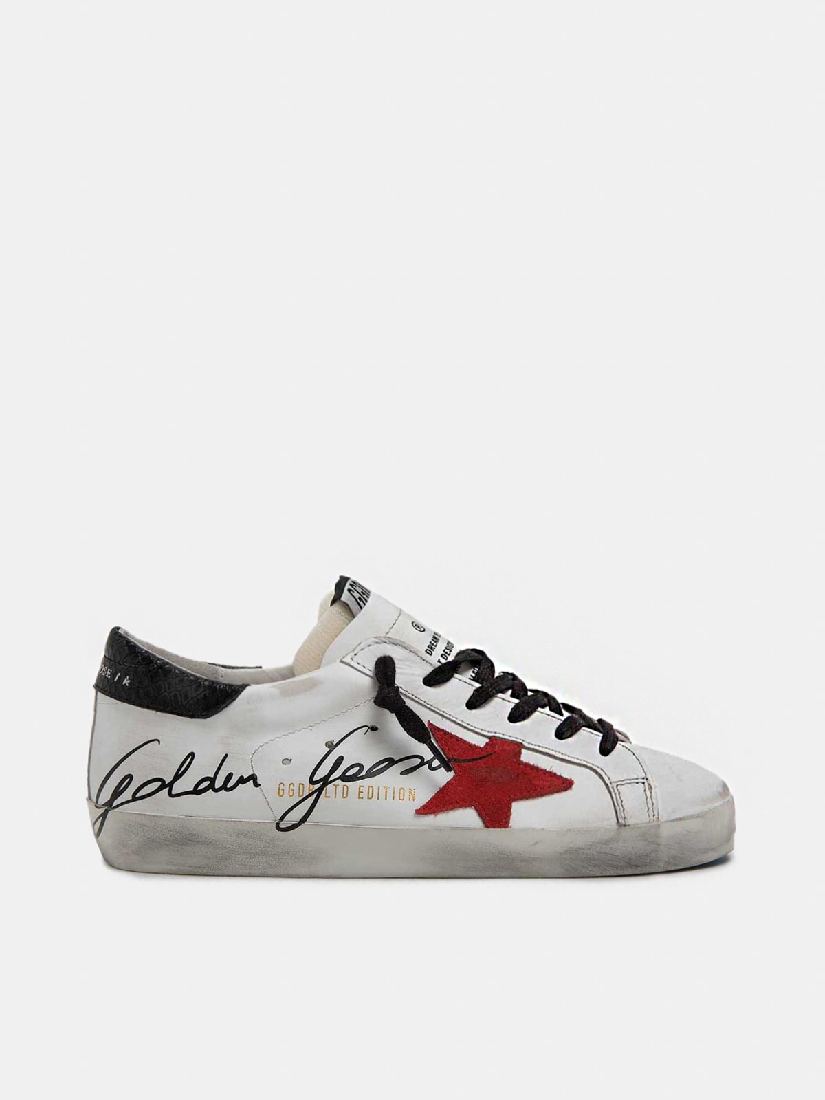 Golden goose with deals red star