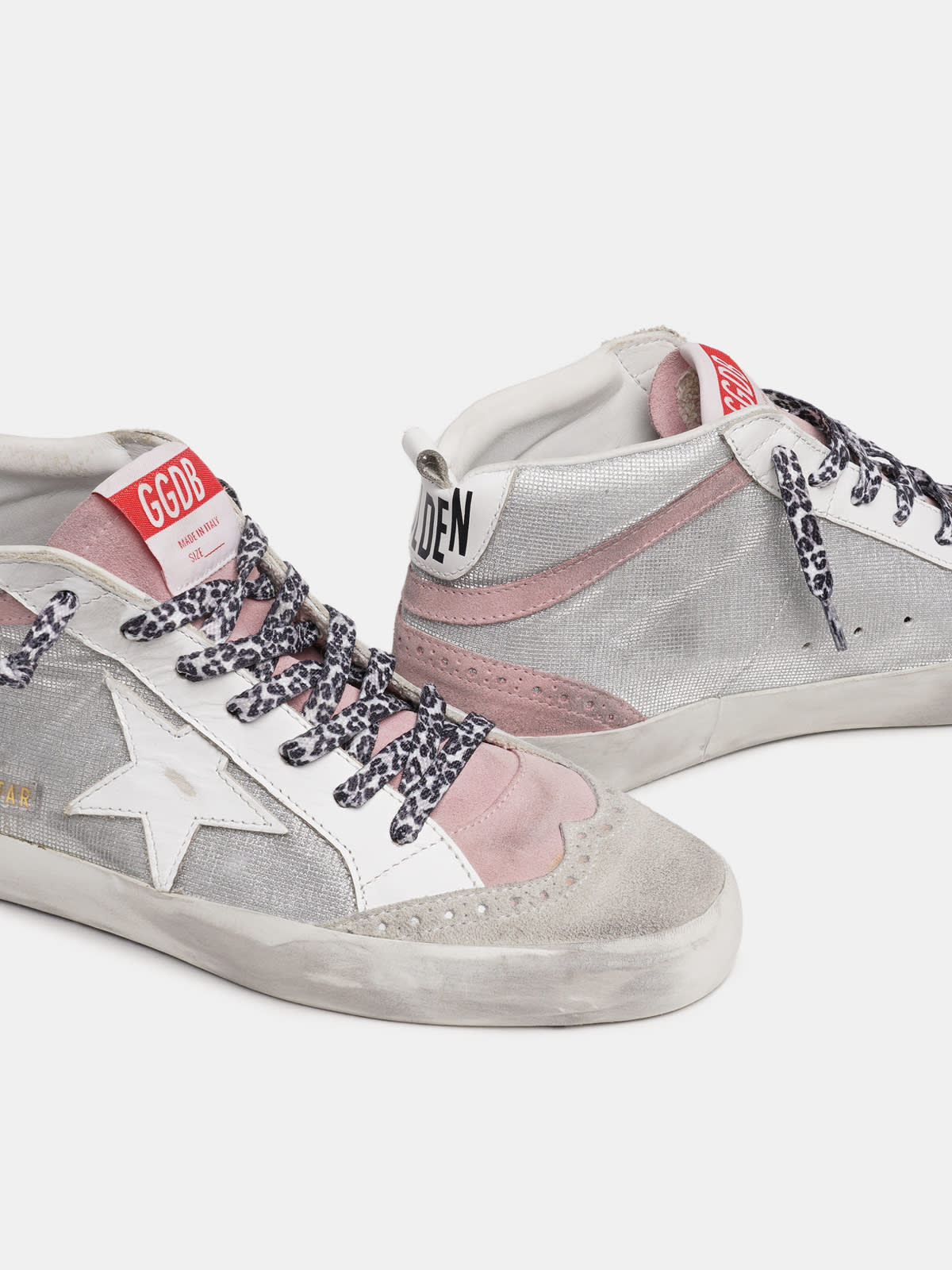 Golden goose best sale mid star grey