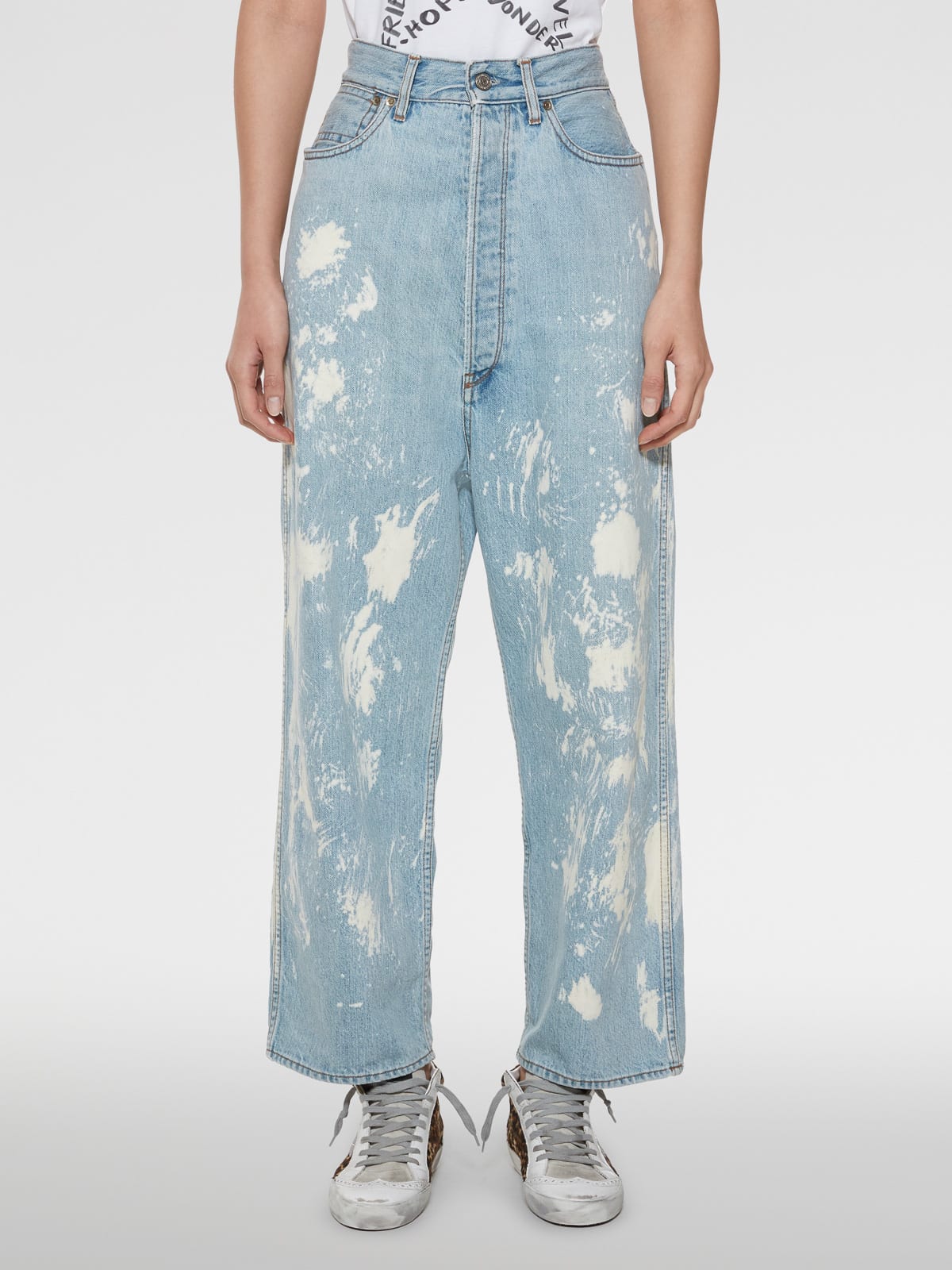 JEANS WITH FADED EFFECT