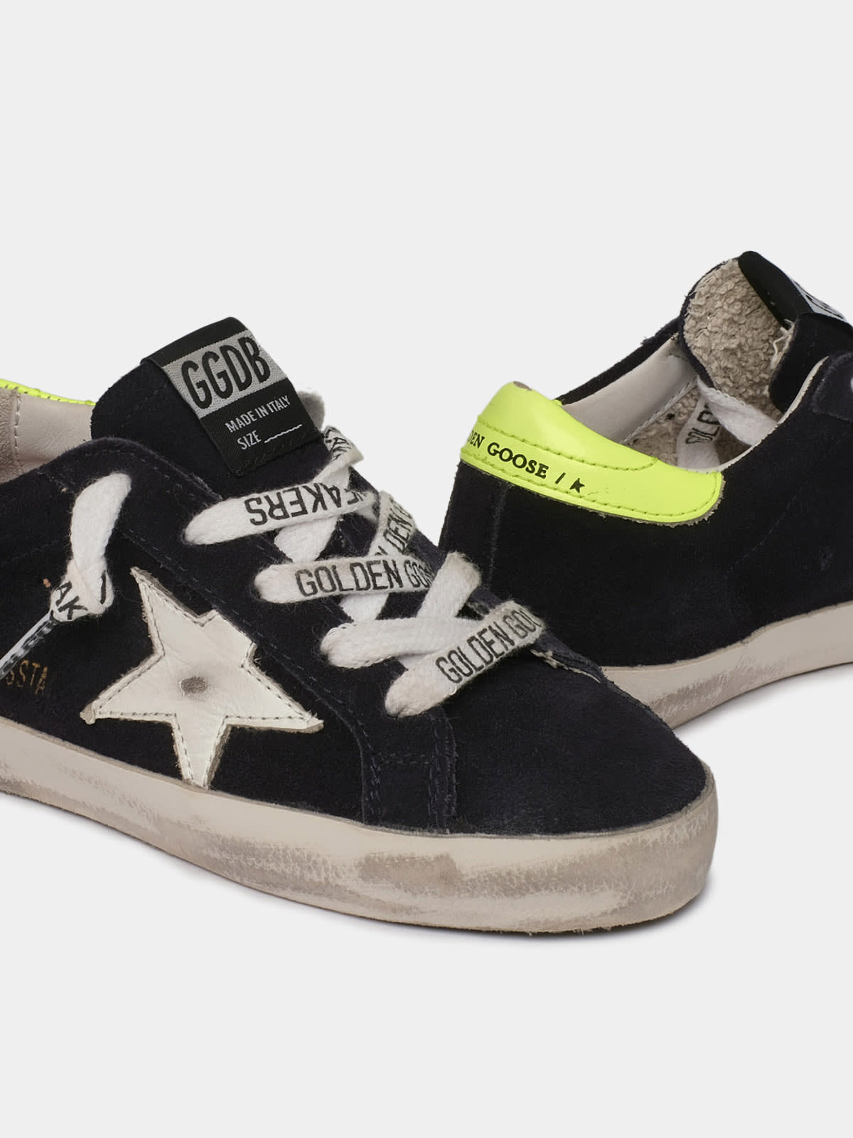 Golden goose hot sale blue suede