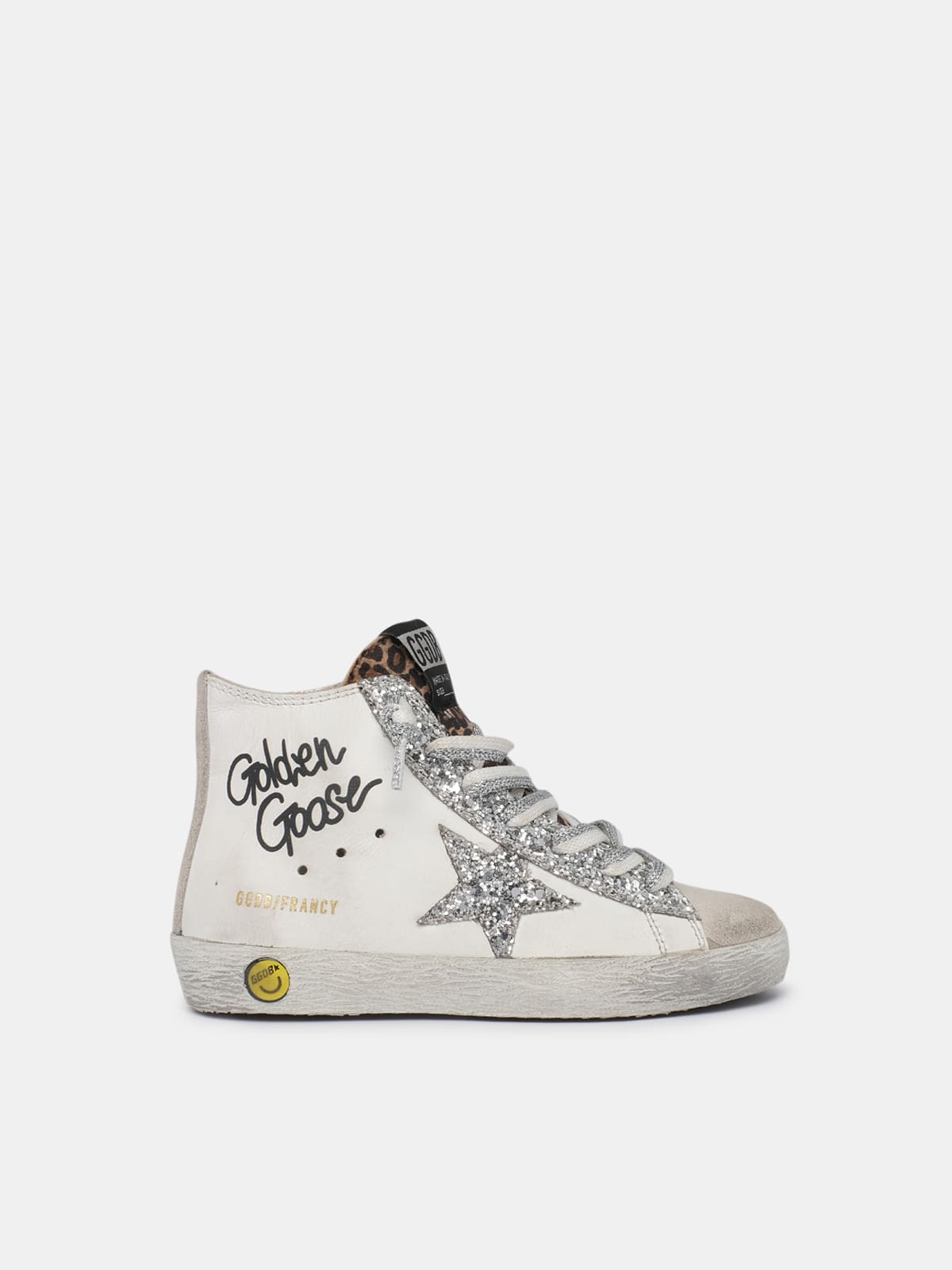 Golden goose best sale francy leopard sneaker