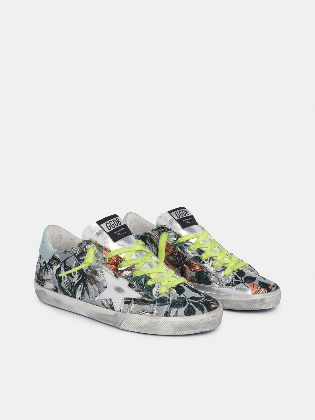 Golden goose deals floral sneakers