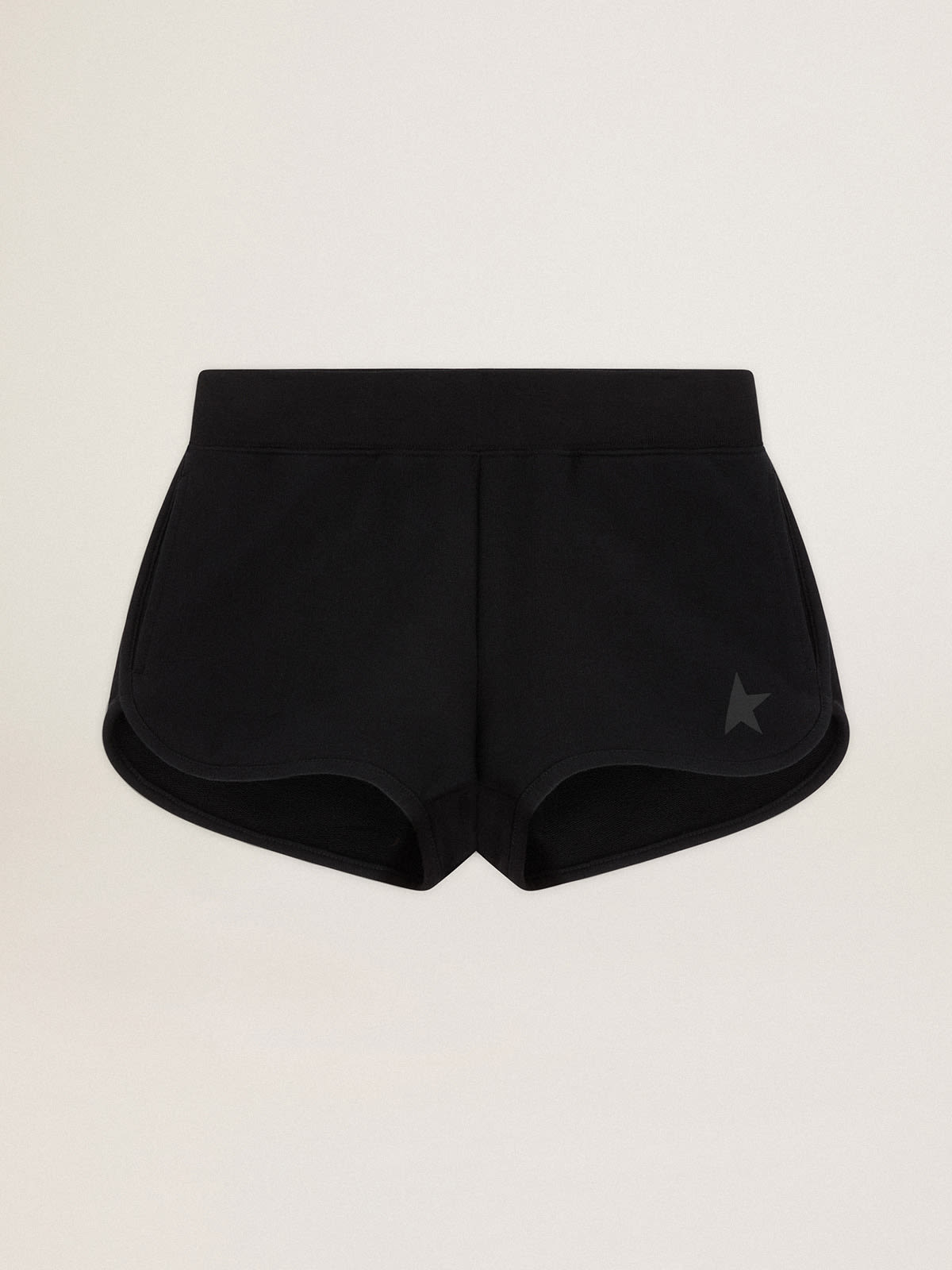 Pantalones cortos negros mujer