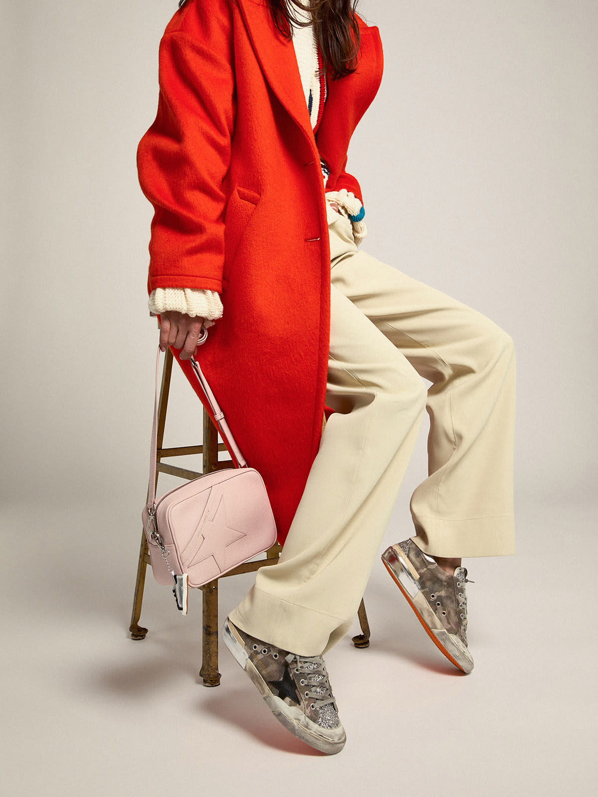 Women’s Super-Star Penstar LAB sneakers in camouflage canvas with multi