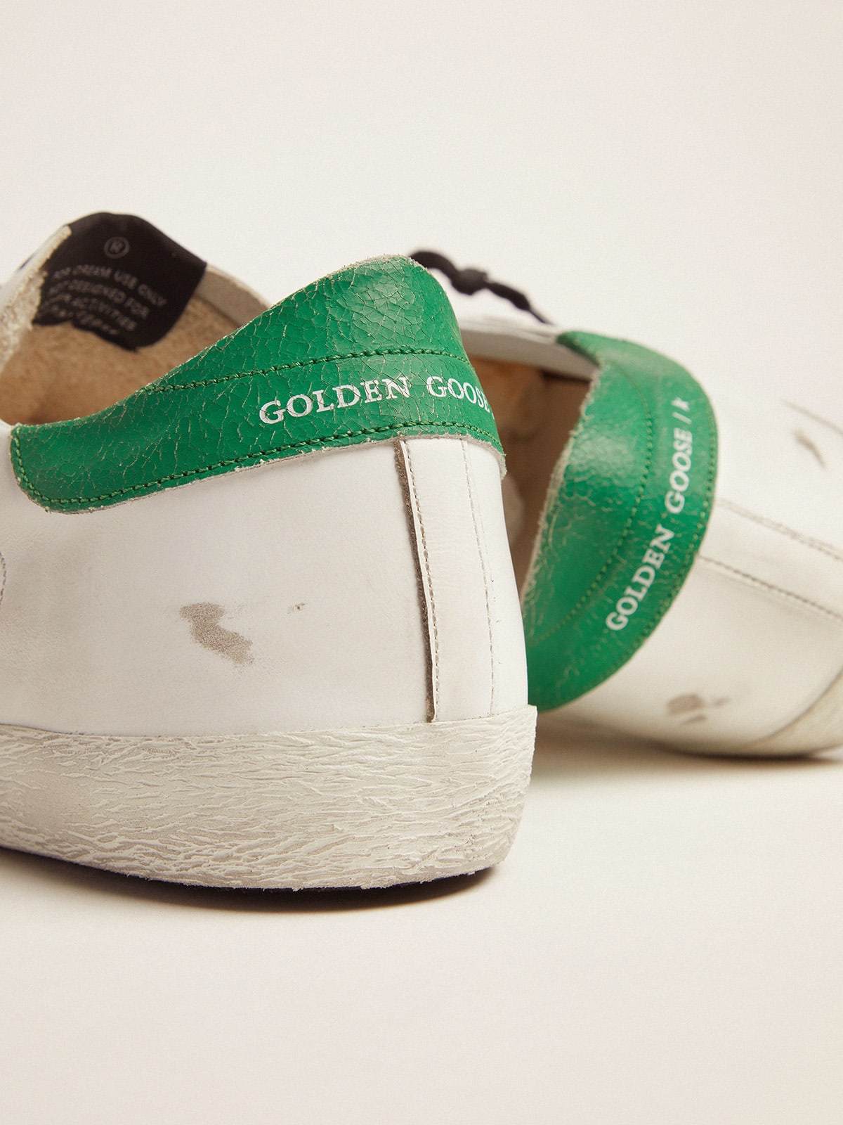 Golden goose sneakers green sales star