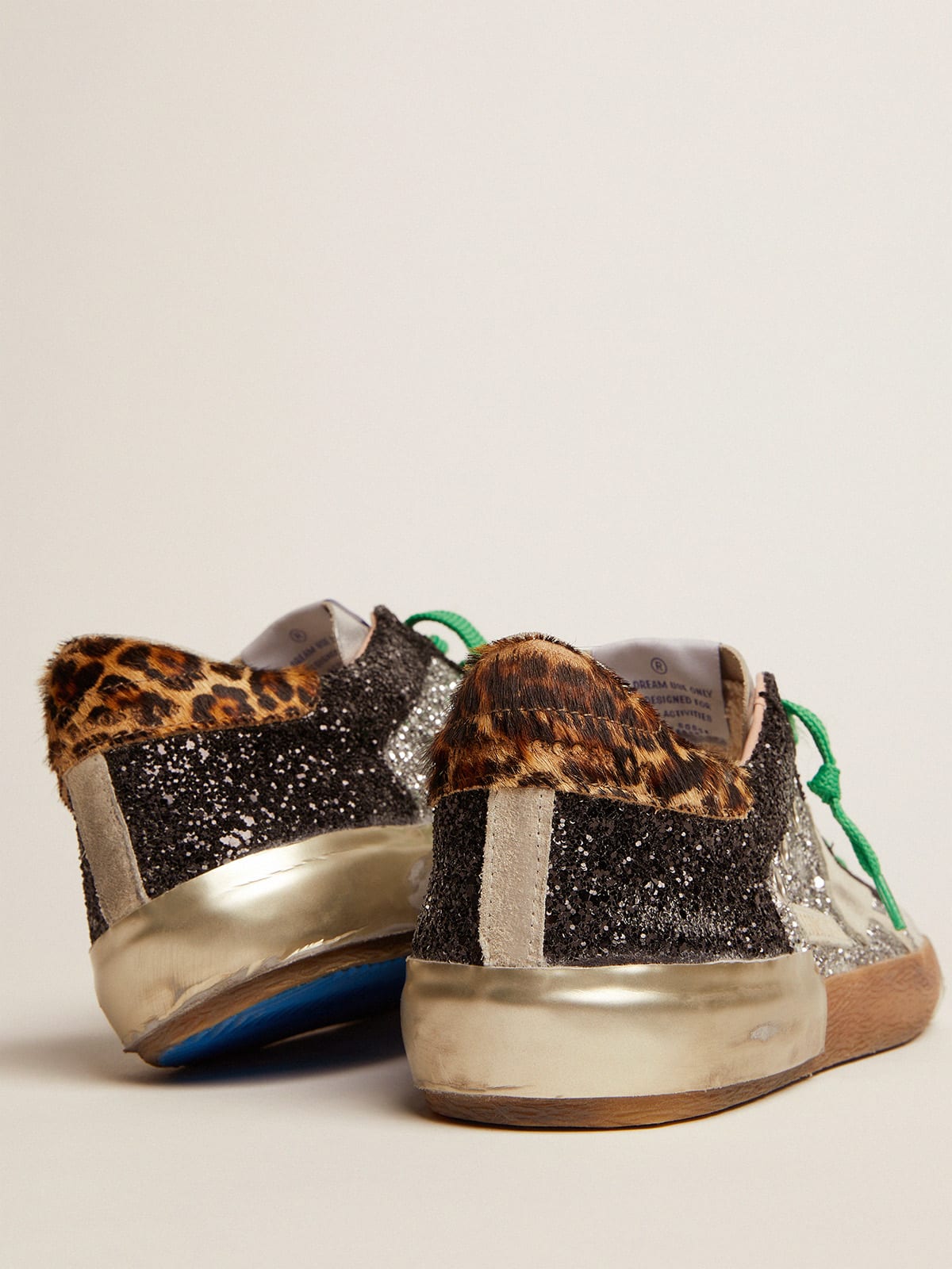 Golden goose silver hot sale and black