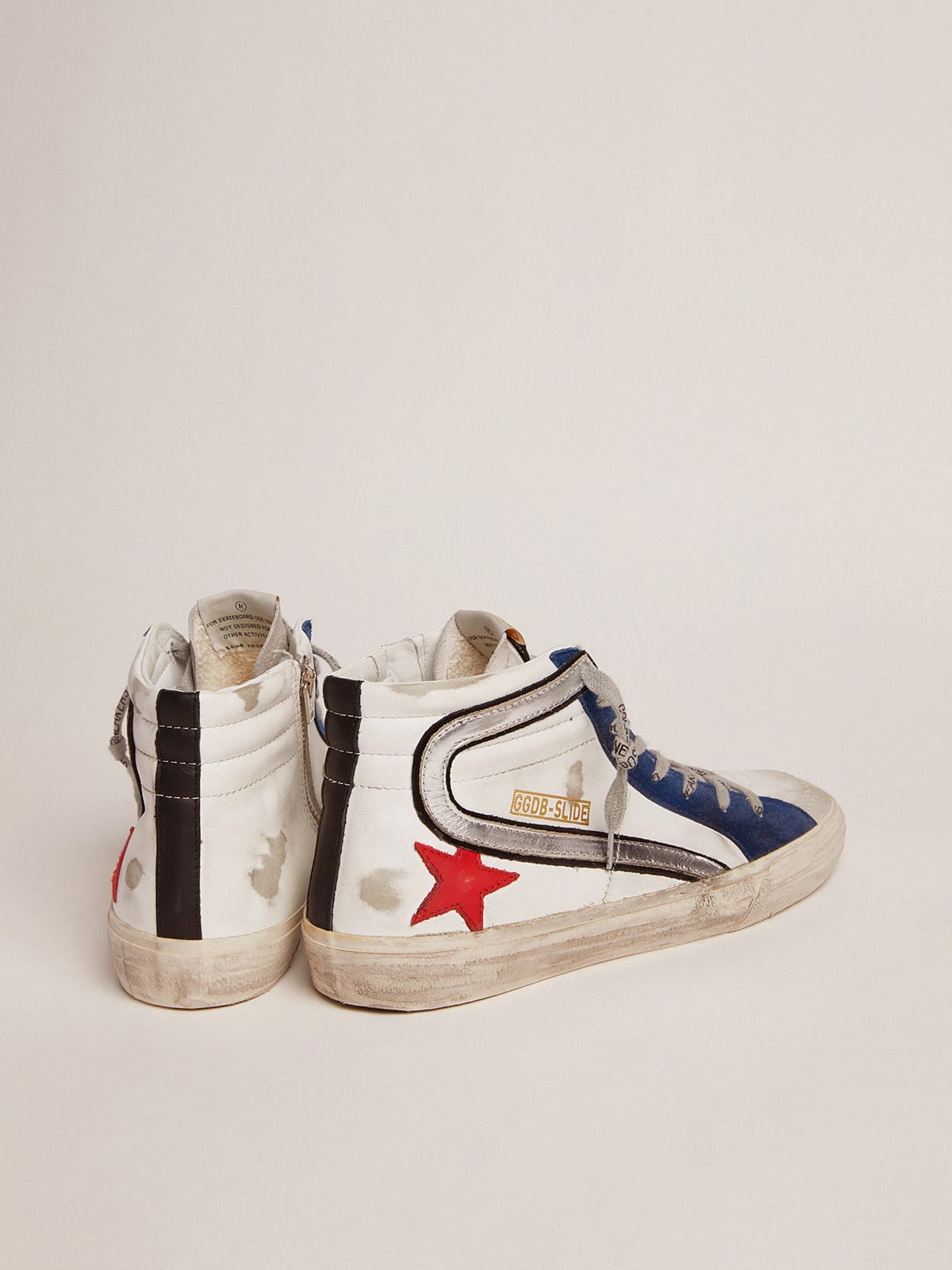 Golden goose store slide sneakers womens