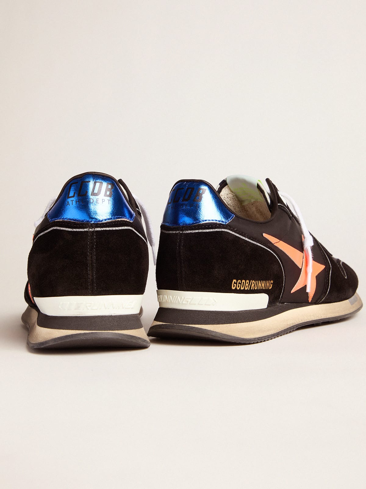 Golden goose store orange star