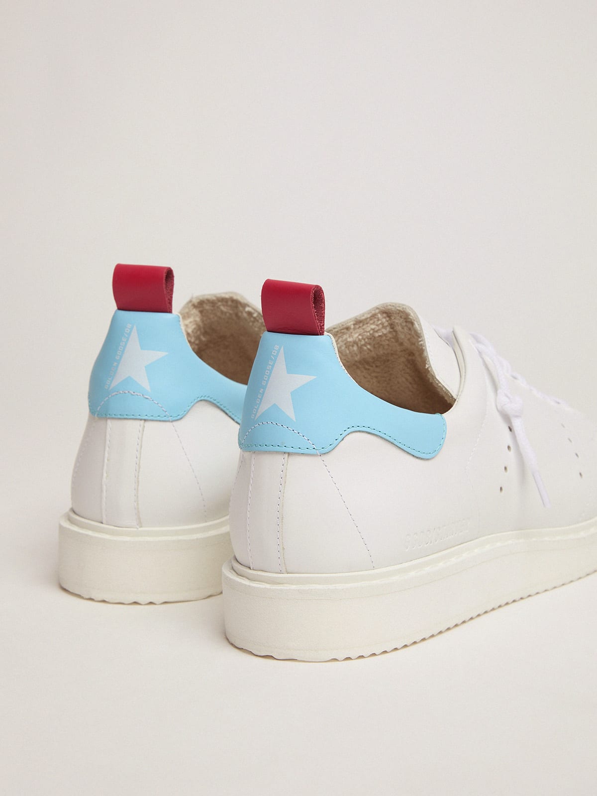 Golden goose light hot sale blue sneakers