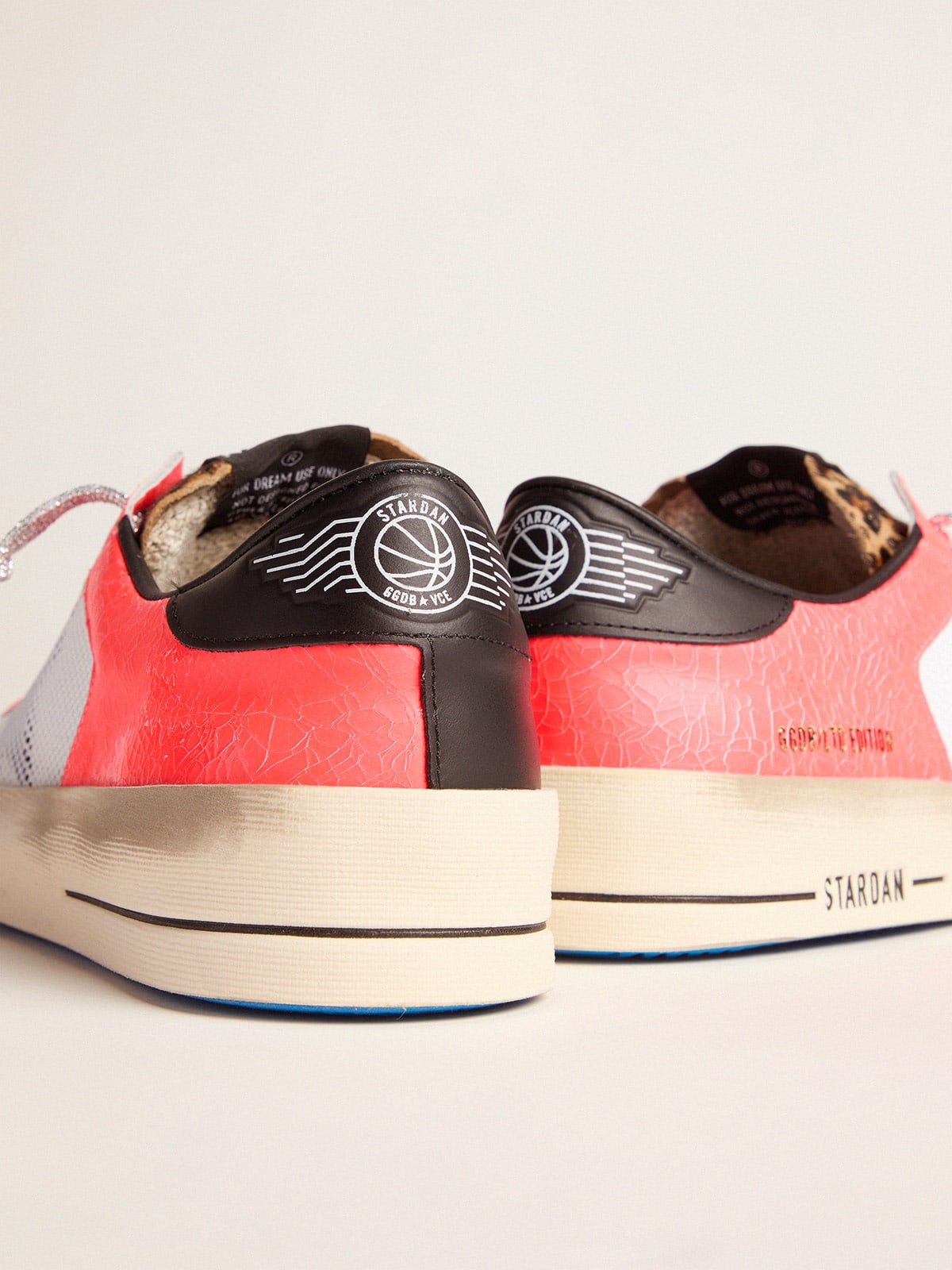 Golden Goose - Men’s LAB Limited Edition Stardan sneakers in craquelé leather and pony skin in 