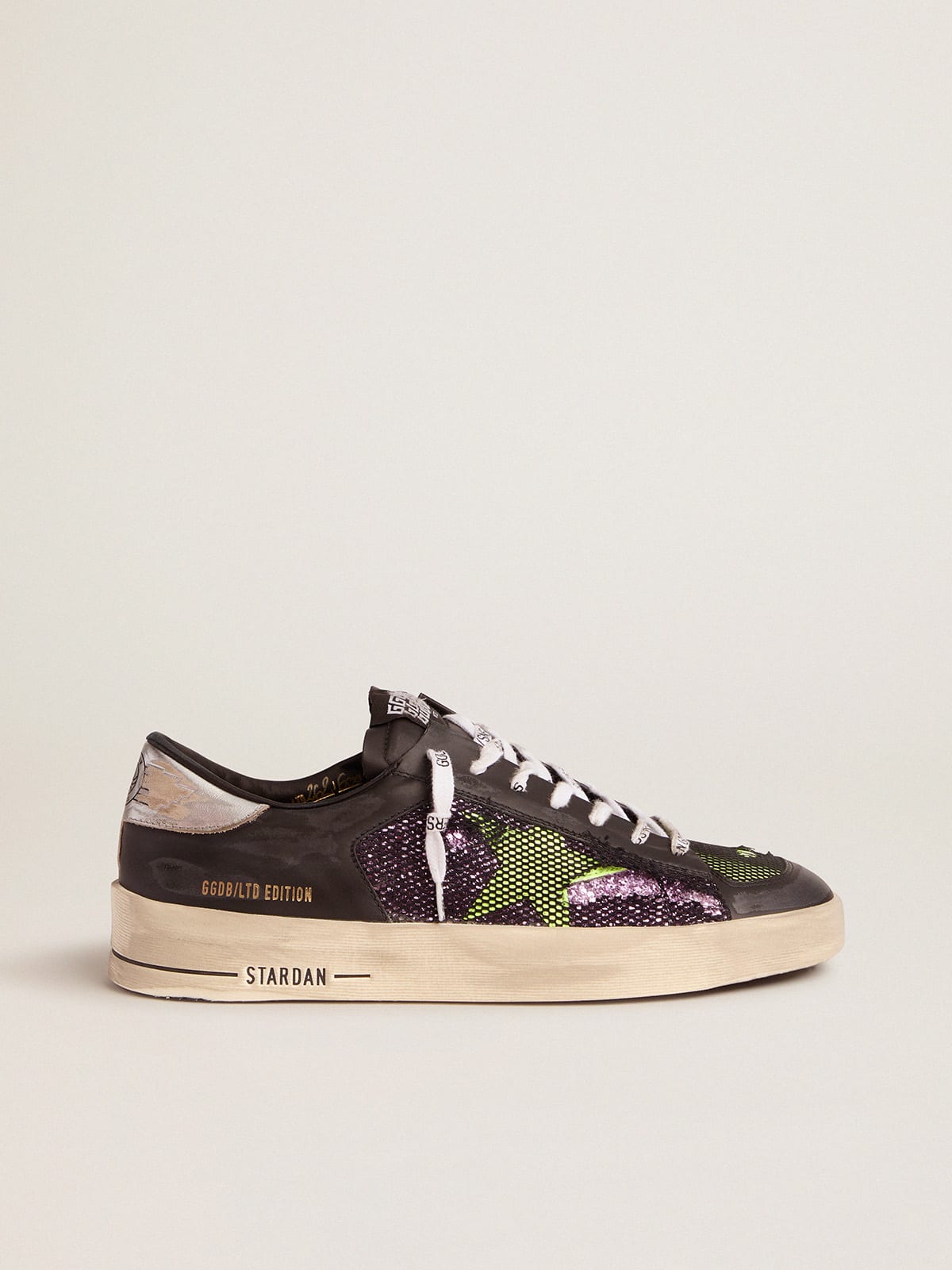 Men’s LAB Limited Edition Stardan sneakers with glitter and fluorescent ...