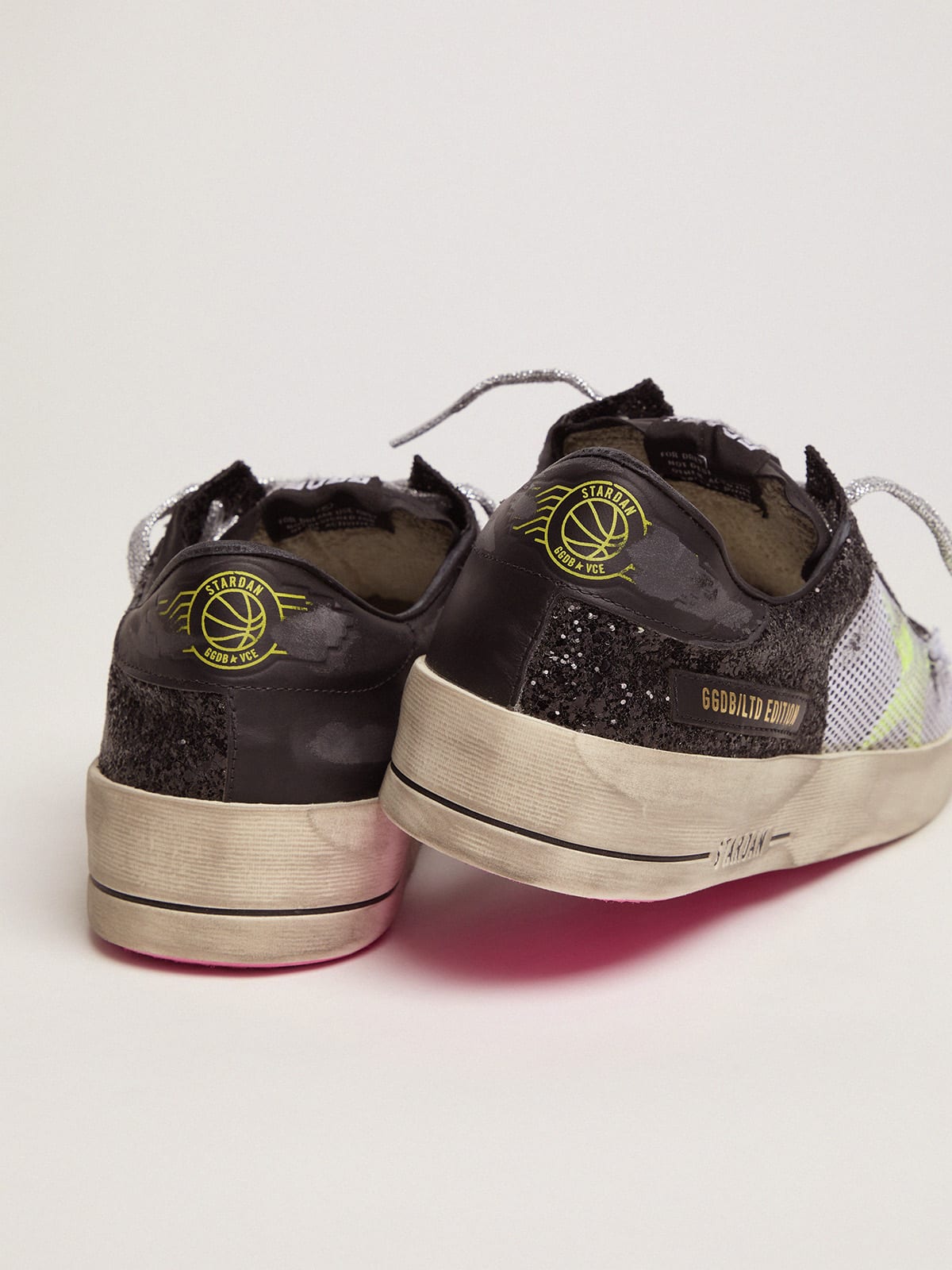 Stardan Sneaker in White/Orchid Pink - Main Image