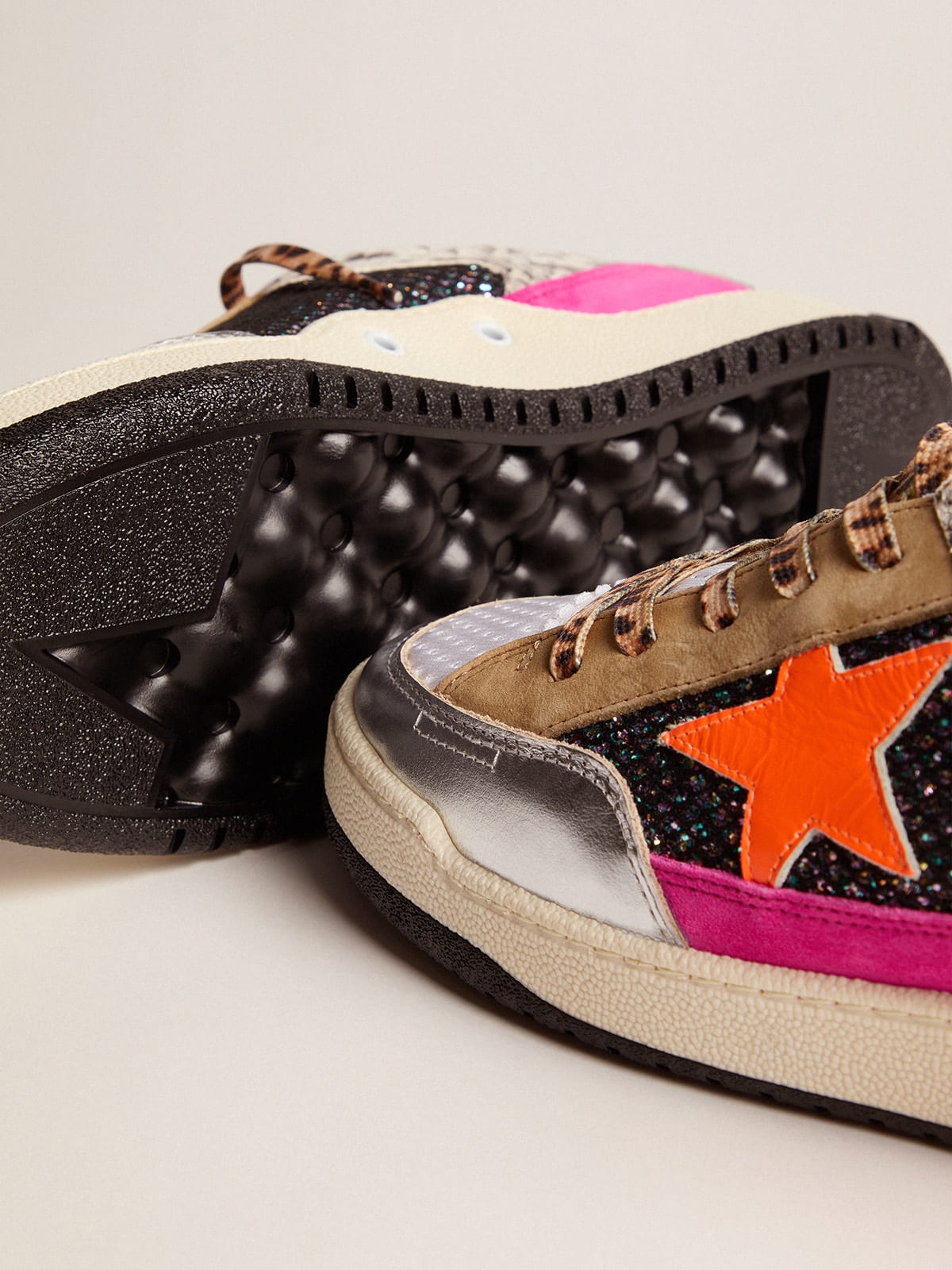 Golden goose store orange star