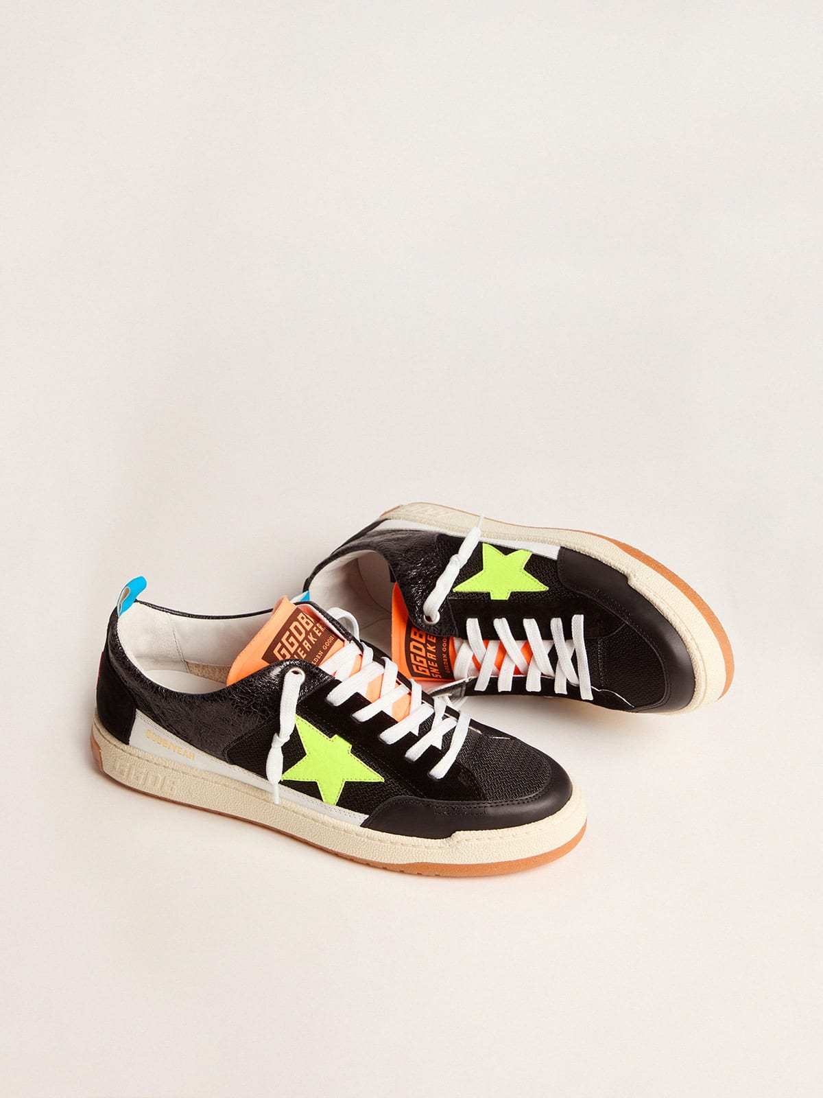 Golden goose cheap superstar uomo nere