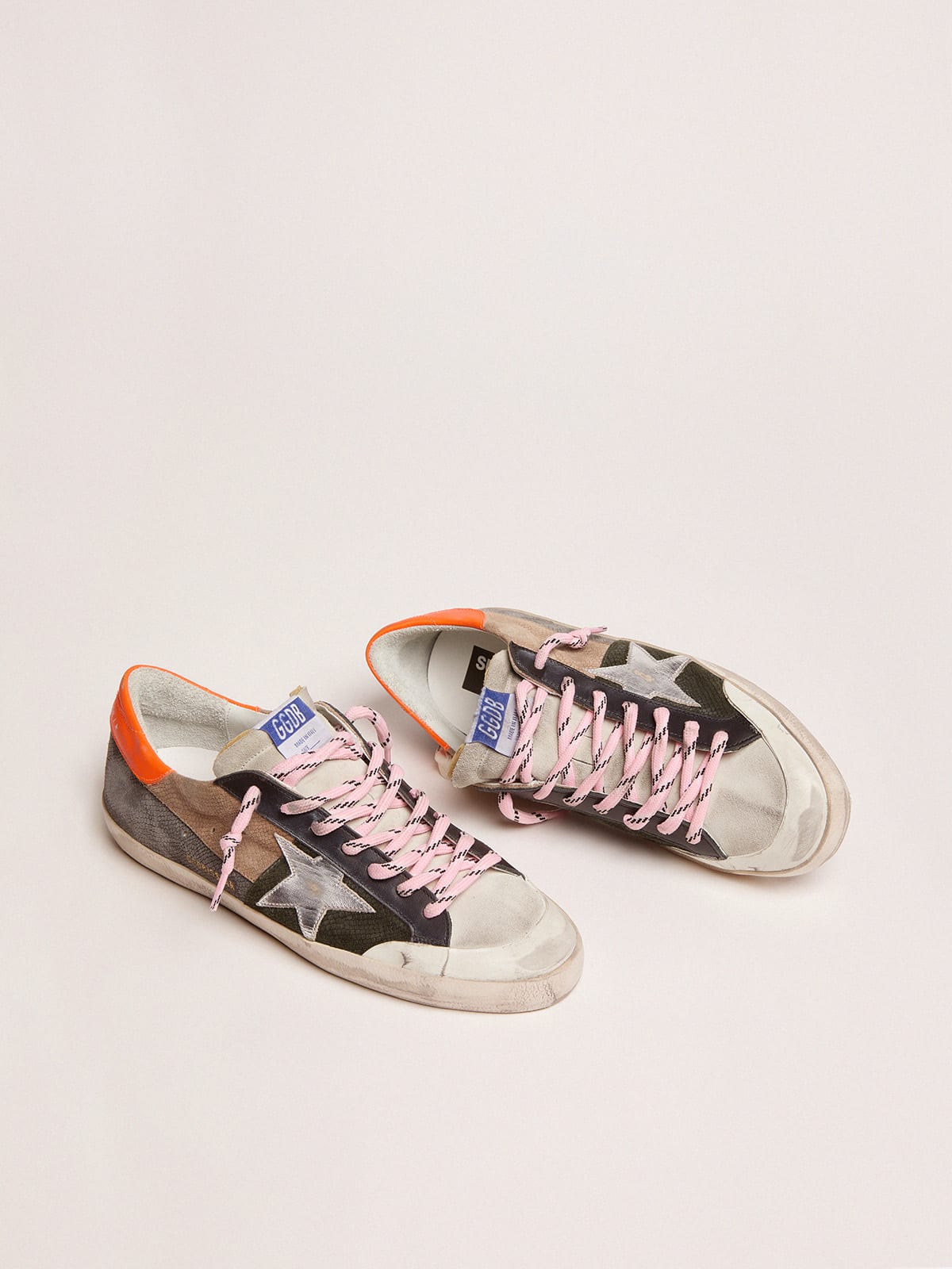 Golden goose store snake print sneakers