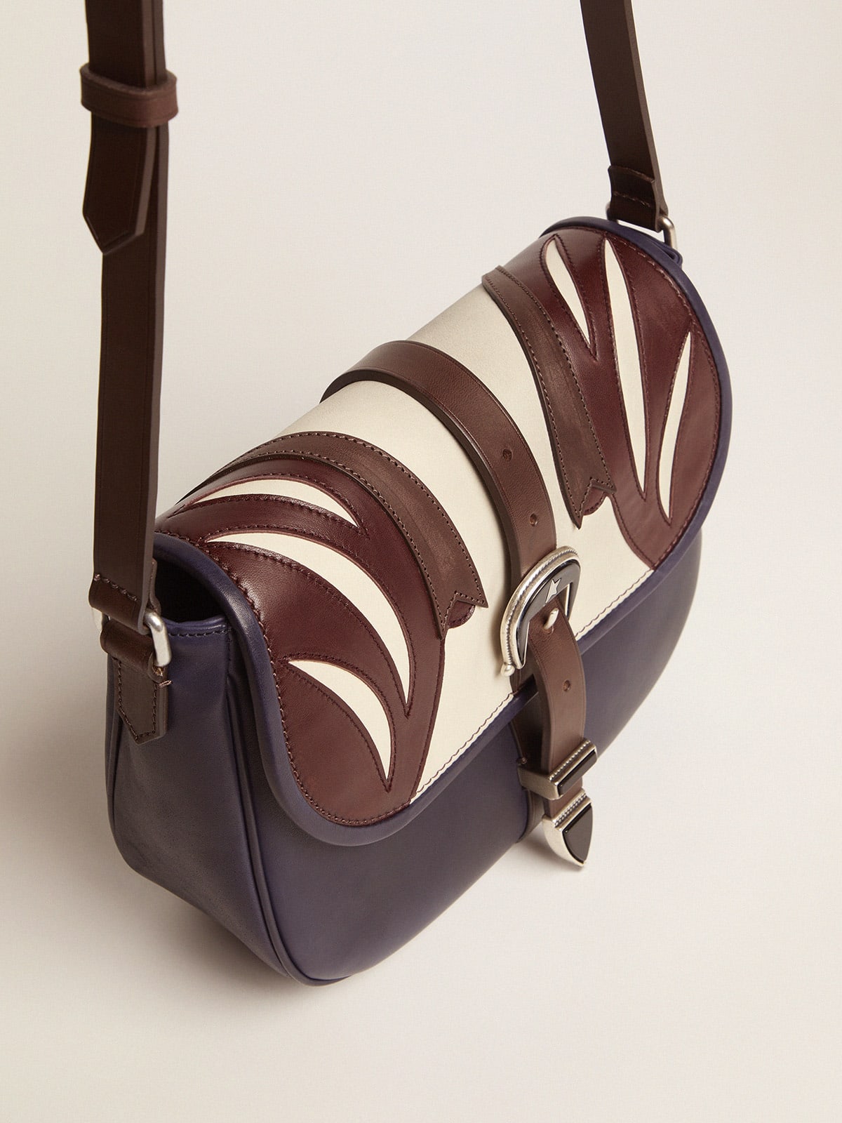 Medium multicoloured leather Rodeo Bag