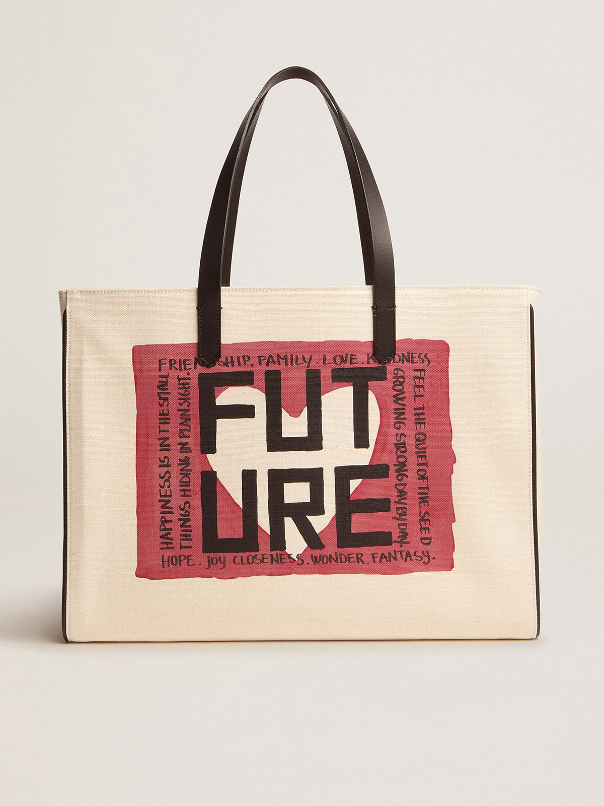 Golden Goose - East-West California Bag with 'Future' print in 