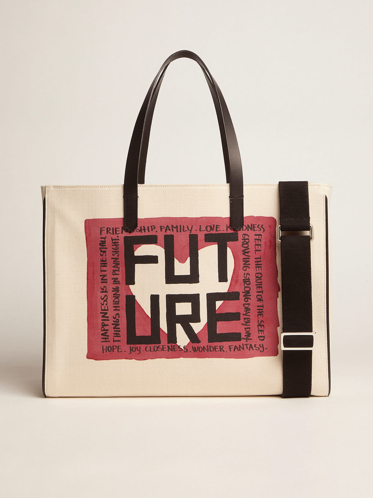 Golden Goose - East-West California Bag with 'Future' print in 
