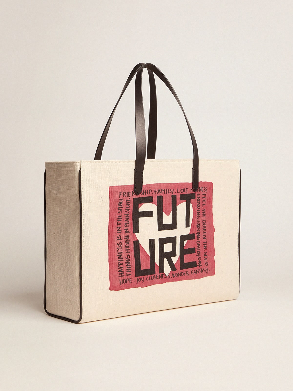 East-West California Bag with 'Future' print