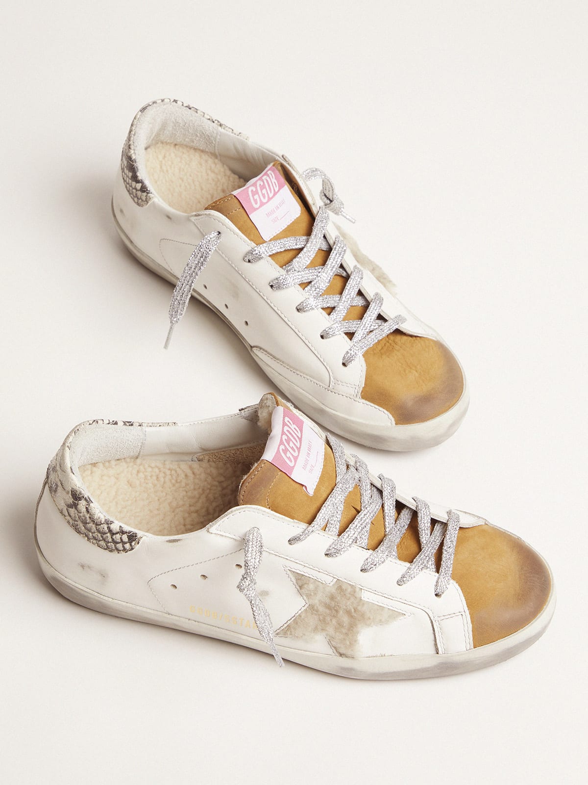 Golden goose hot sale snakeskin