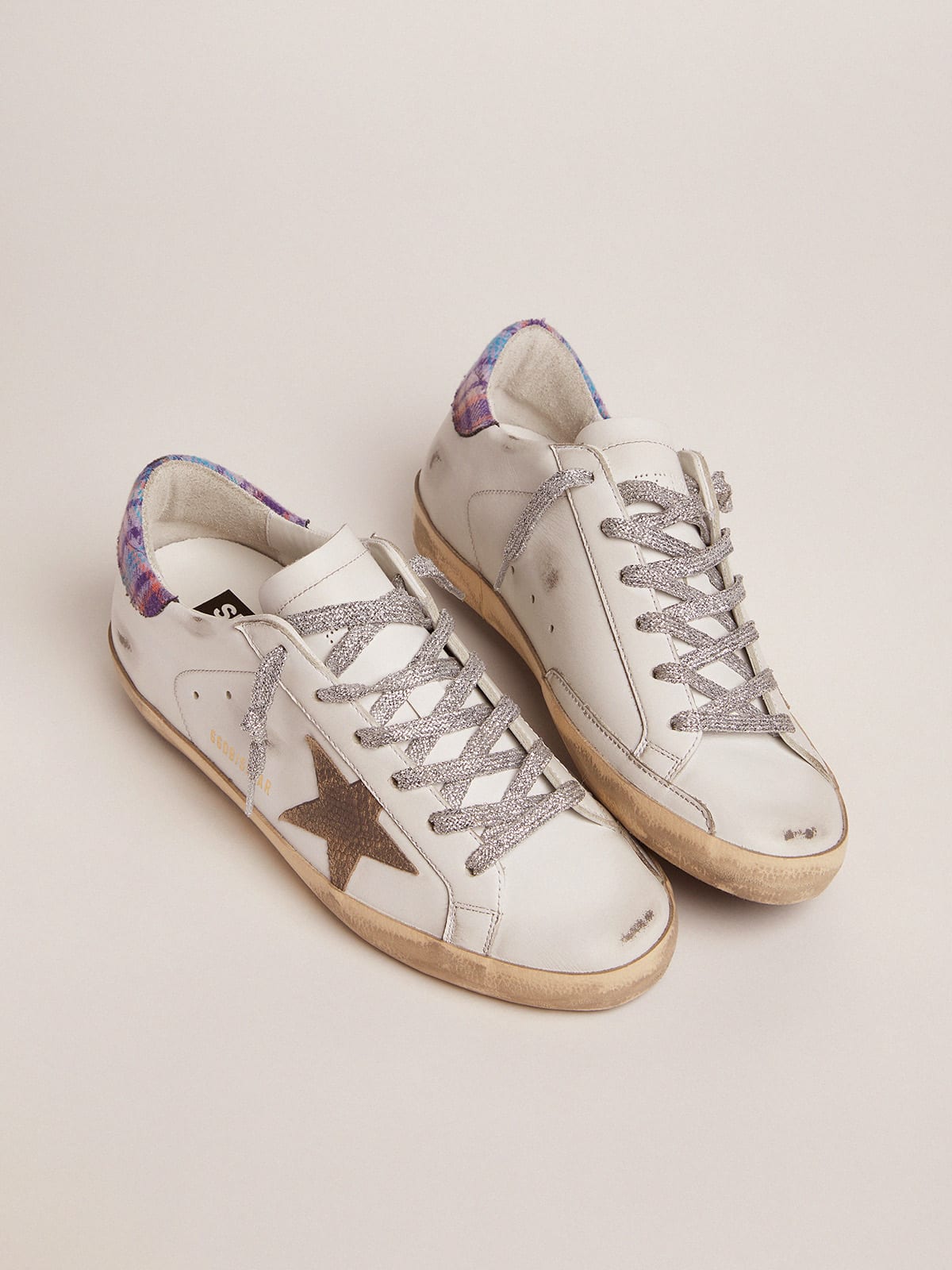 Snake print golden goose sale