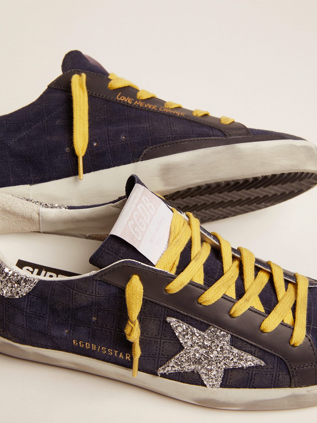 Golden goose hot sale checkered sneakers