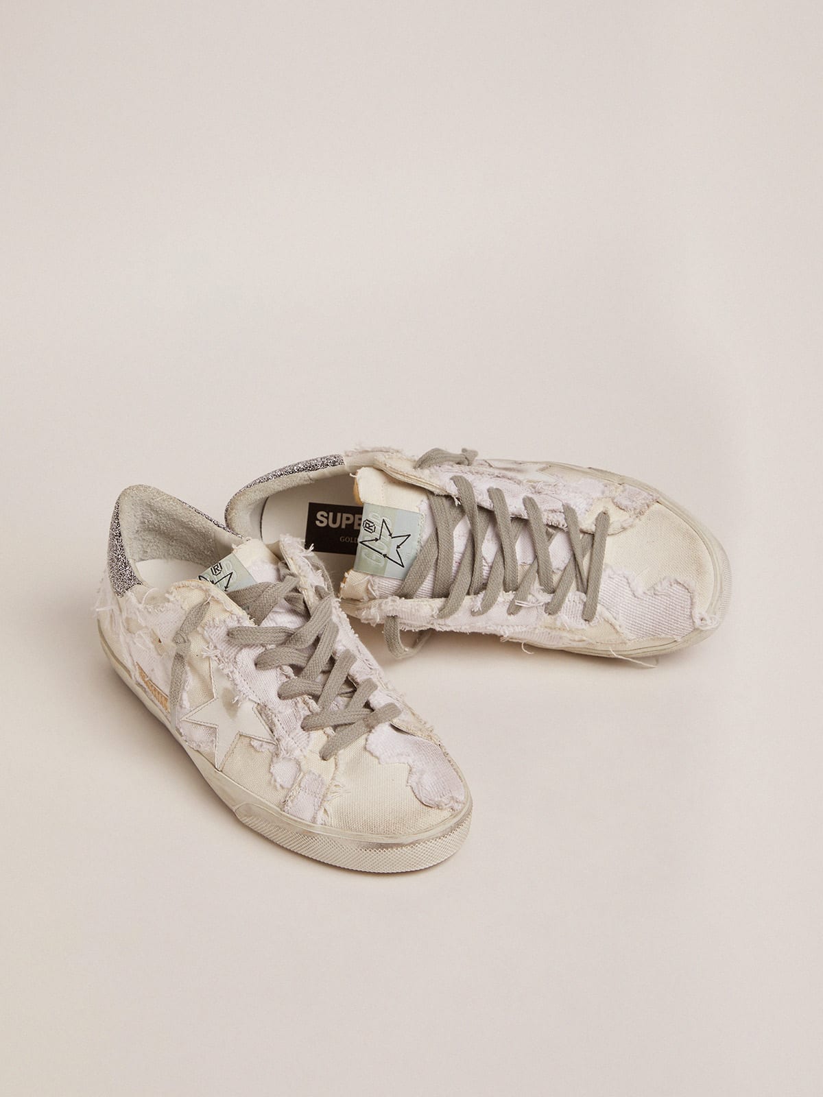 Golden goose store swarovski superstar