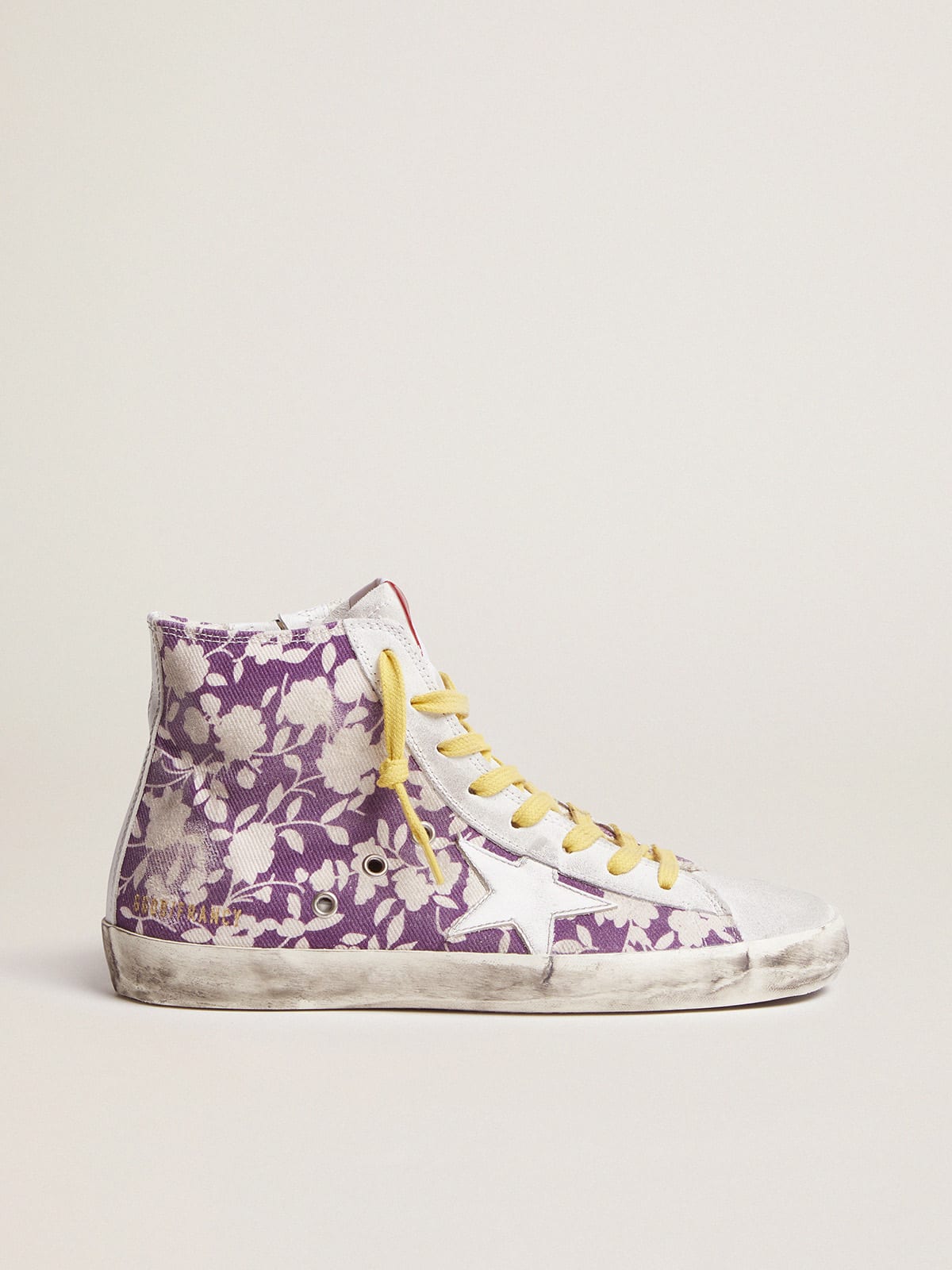 Golden Goose - Francy LTD sneakers in canvas with floral pattern in 