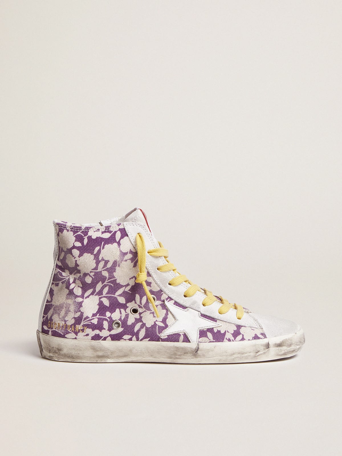 Francy LTD sneakers in canvas with floral pattern | Golden Goose