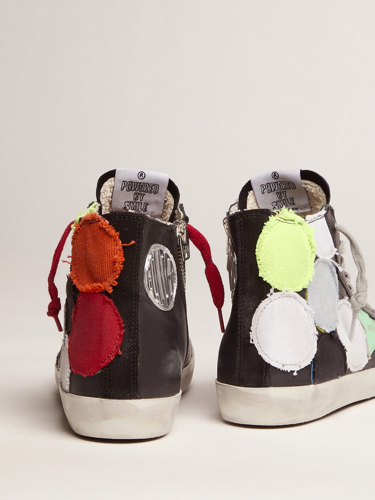Francy sneakers with colored polka-dot patches | Golden Goose