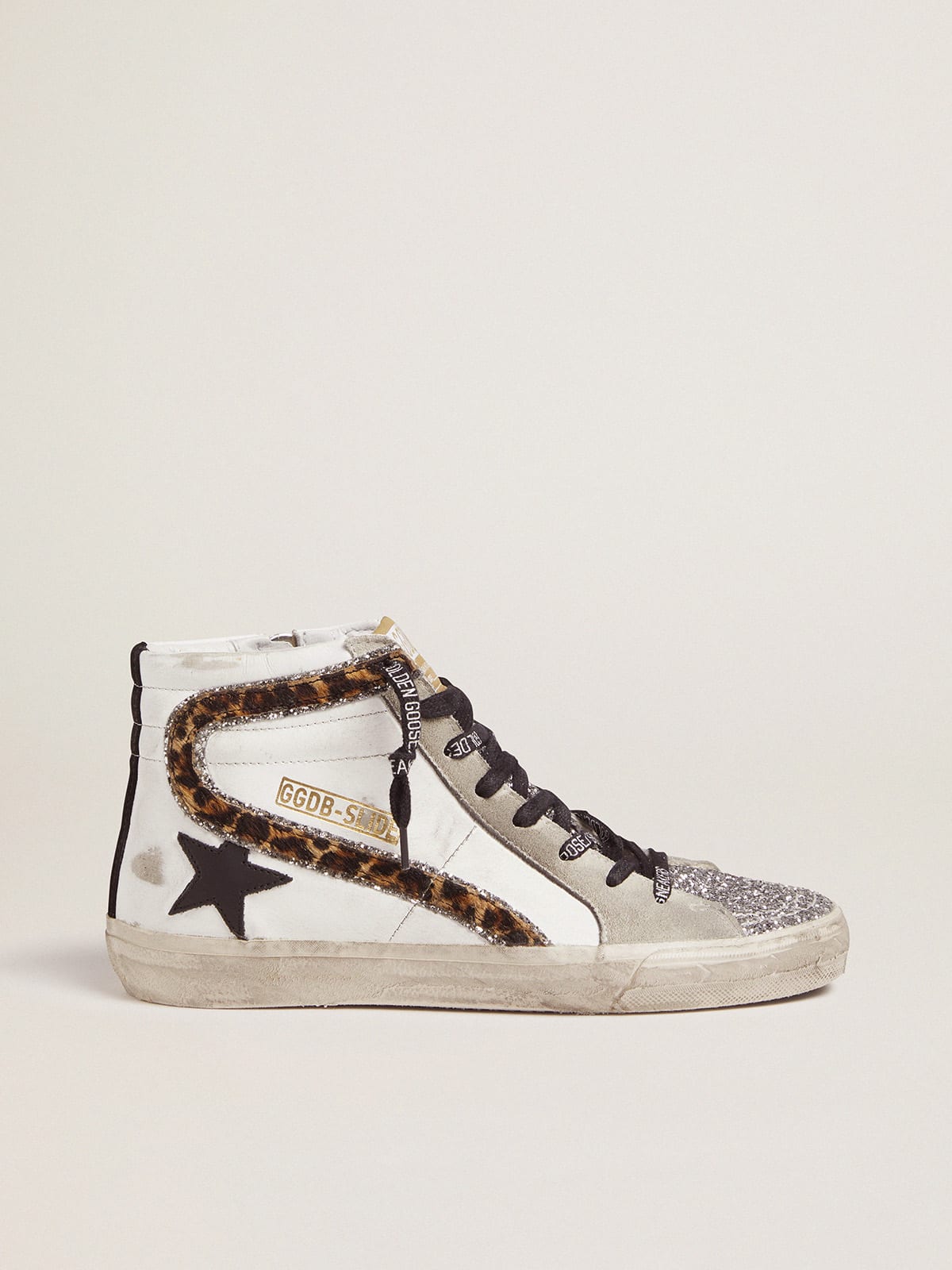 Golden goose glitter leopard sale