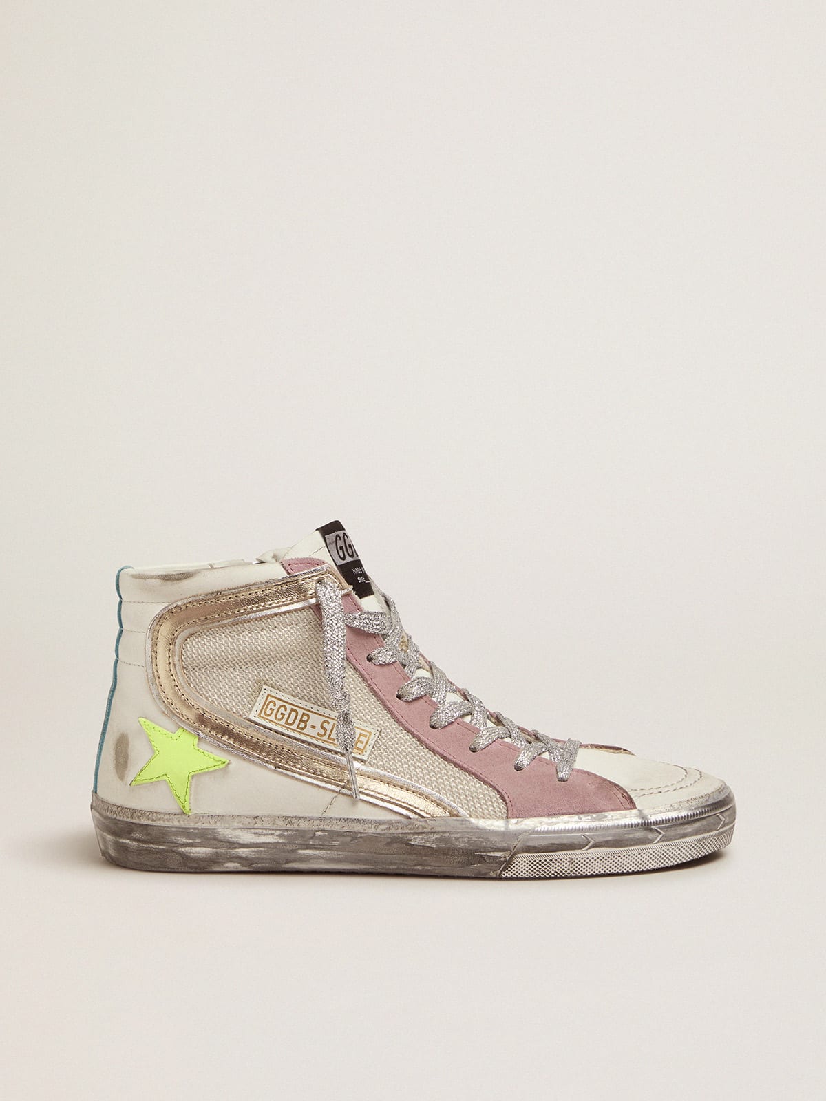 Slide sneakers store golden goose