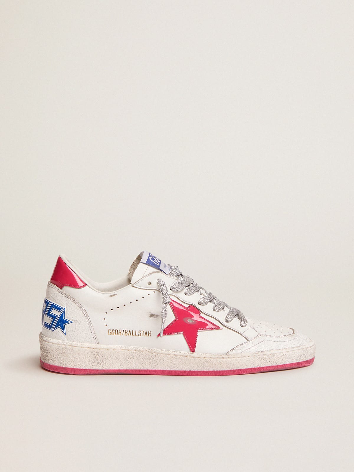 Golden goose patent store leather