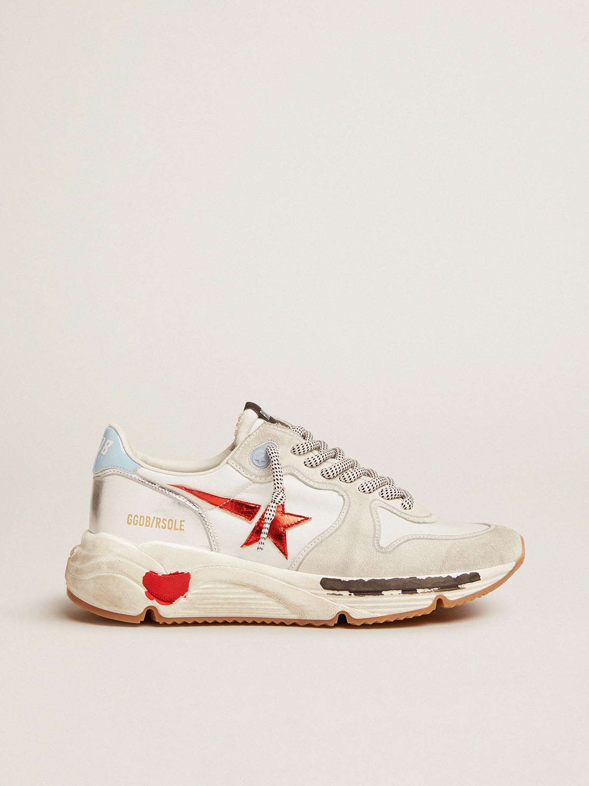 Golden goose discount running suede sneakers