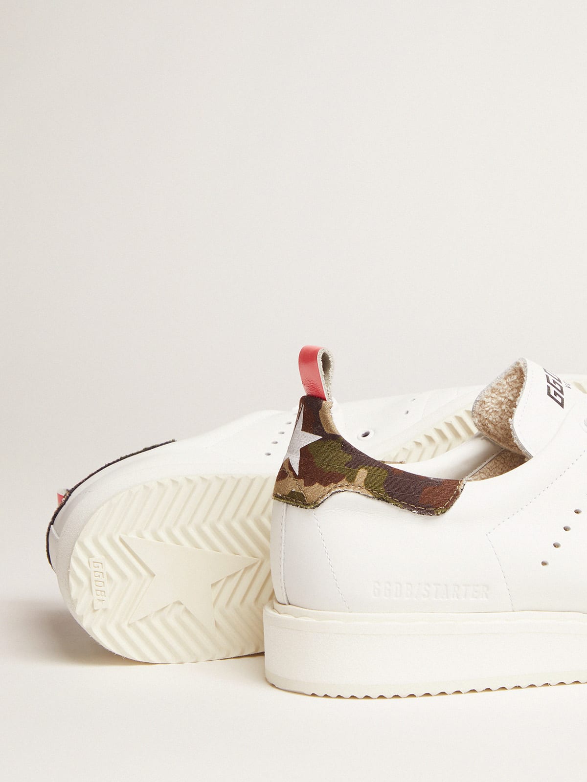 Golden Goose - Women’s Starter sneakers with camouflage heel tab in 