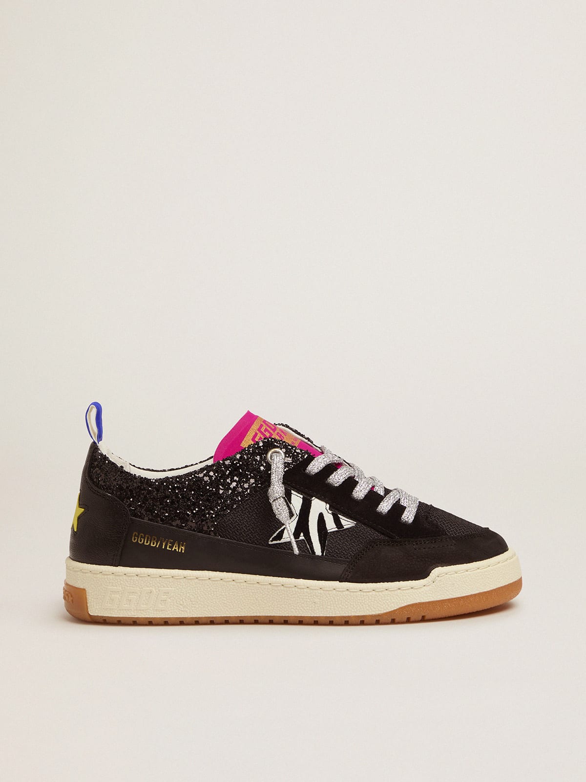 Golden goose 2024 zebra sneakers