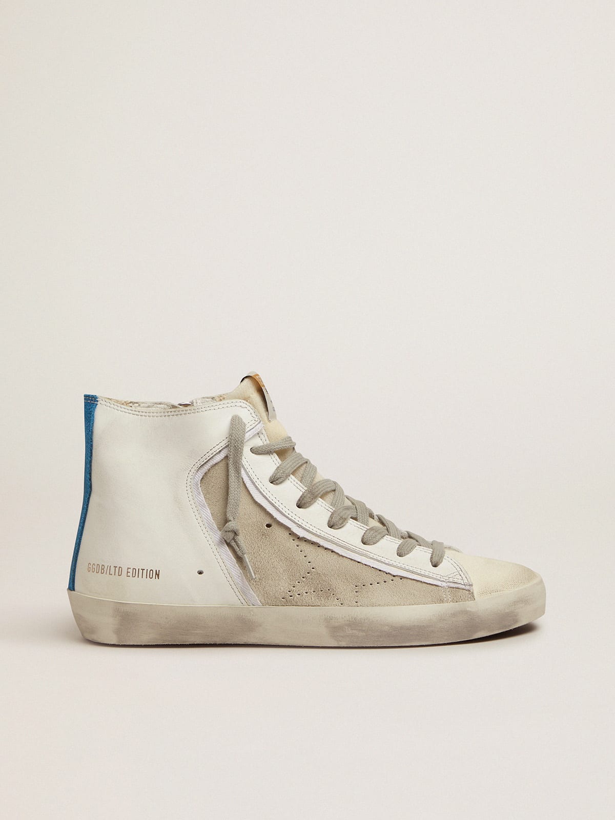 Golden Goose - Women's Limited Edition blue and white Francy sneakers in 