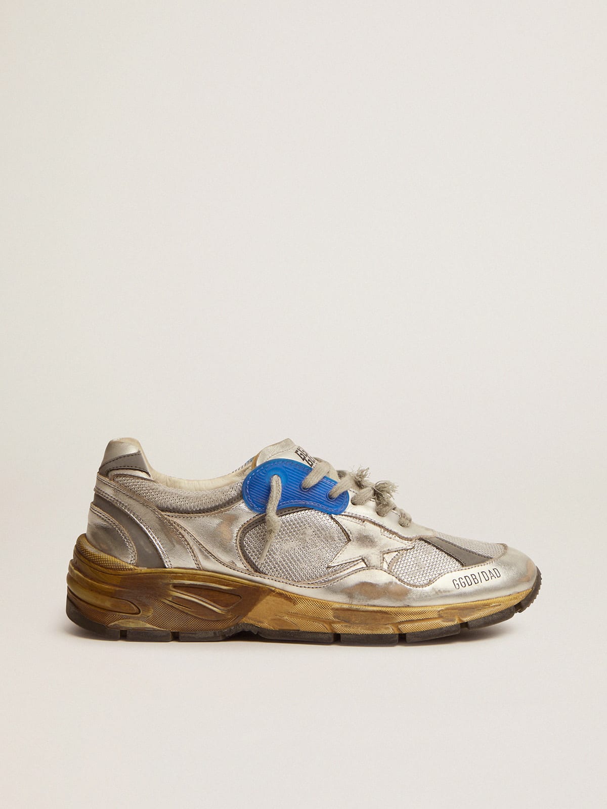 Golden Goose - Dad-Star para mujer plateadas in 