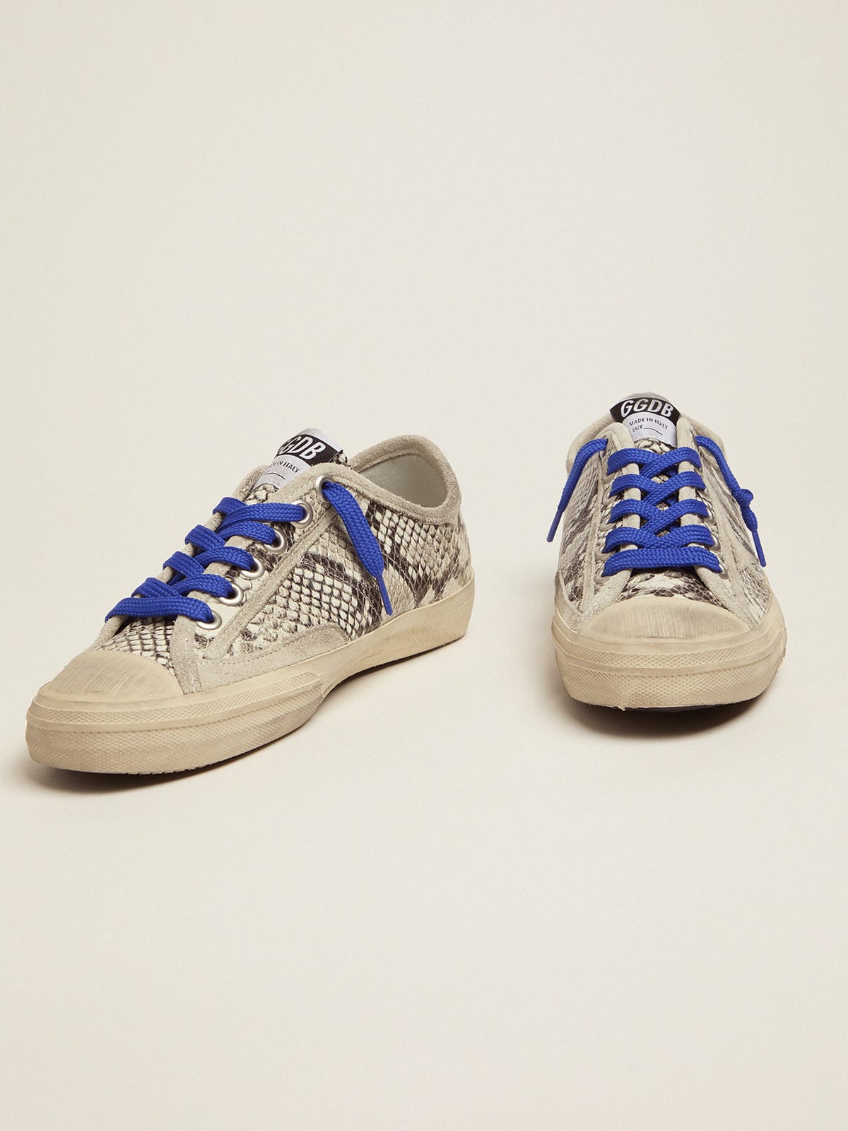 Golden goose mid star hot sale snakeskin