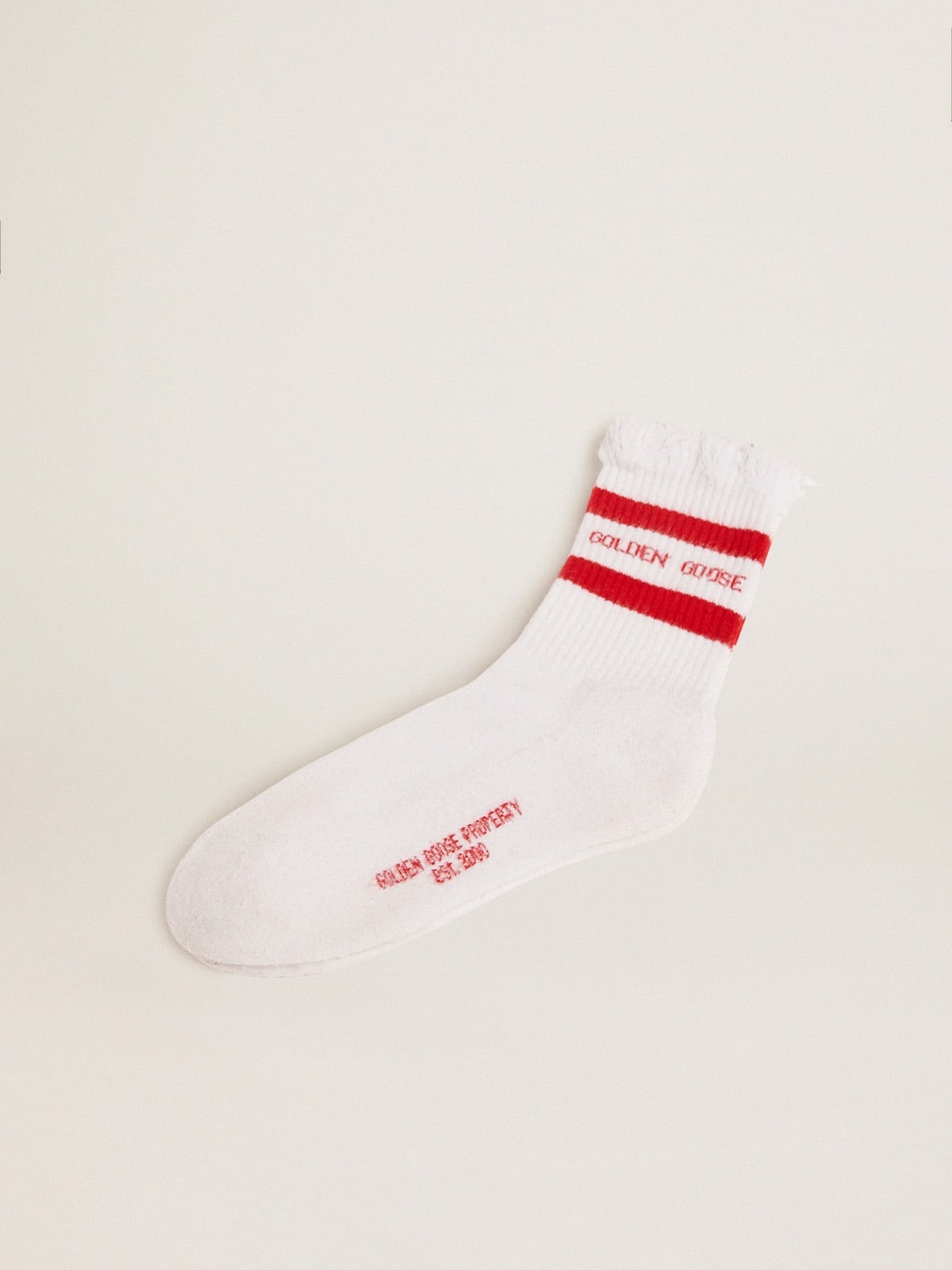 Custom Design Striped Crew Socks - Medium