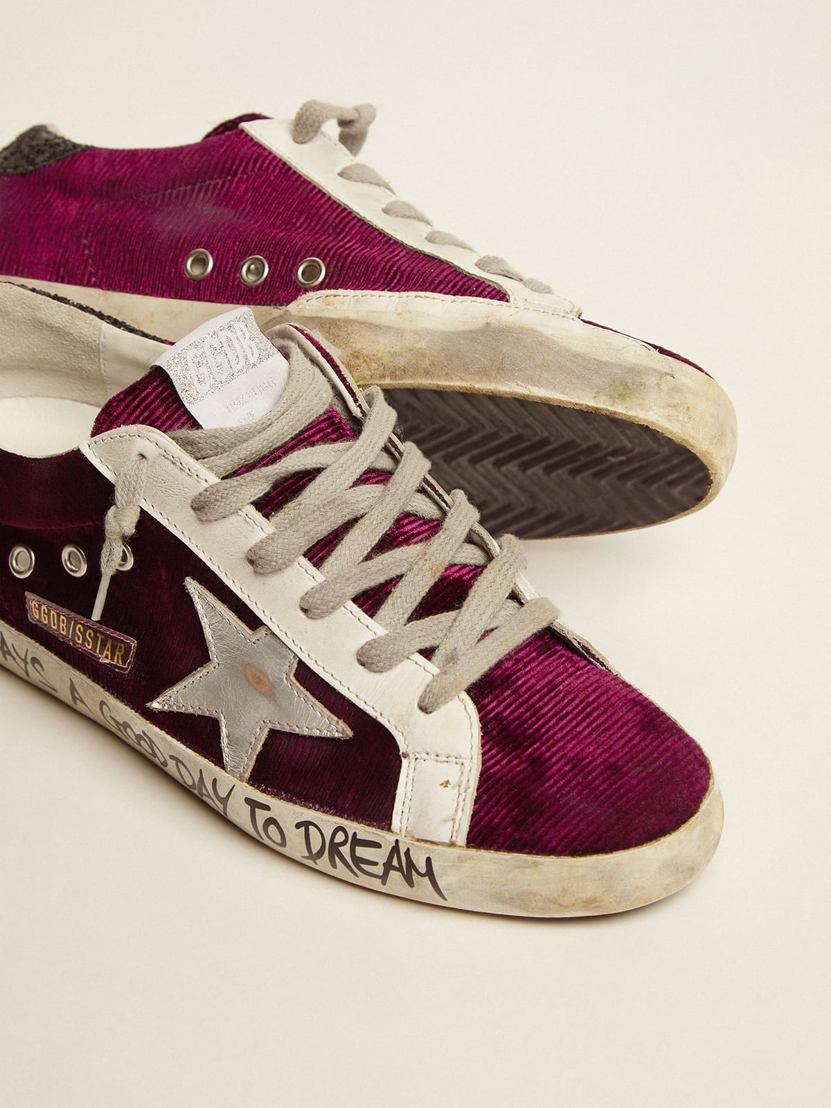 Golden goose velvet sneakers sale