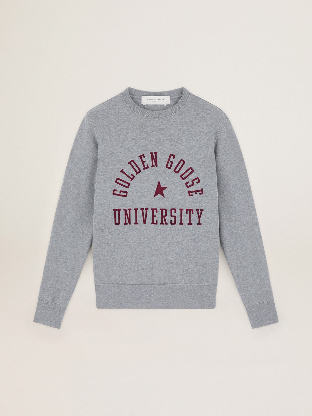 Golden Goose Gray Cotton Sweatshirt main image 0