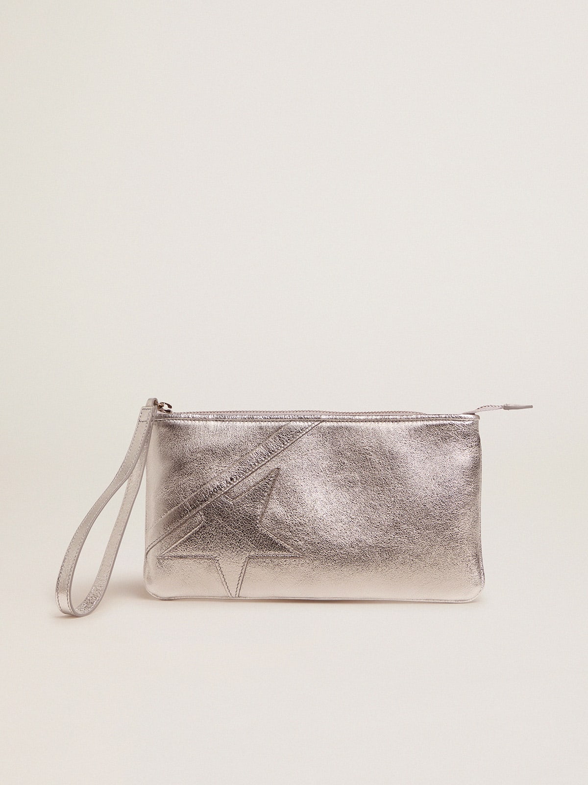 Silver hot sale wrist bag