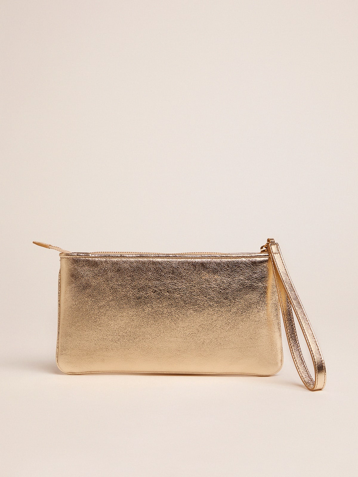 Golden Goose - Silver Star Wrist clutch bag in 